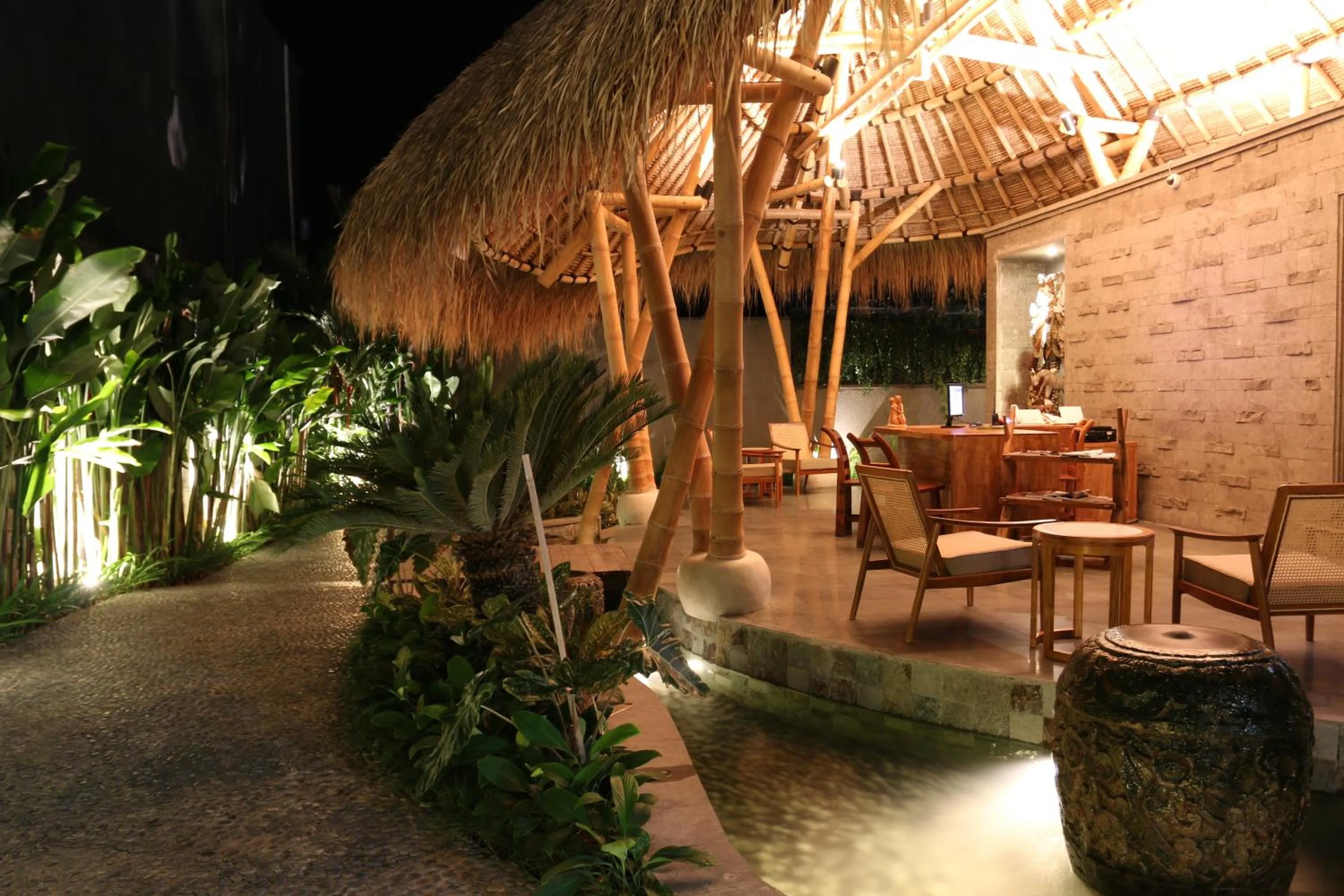 Lobby or reception in Theanna Villa and Spa Canggu