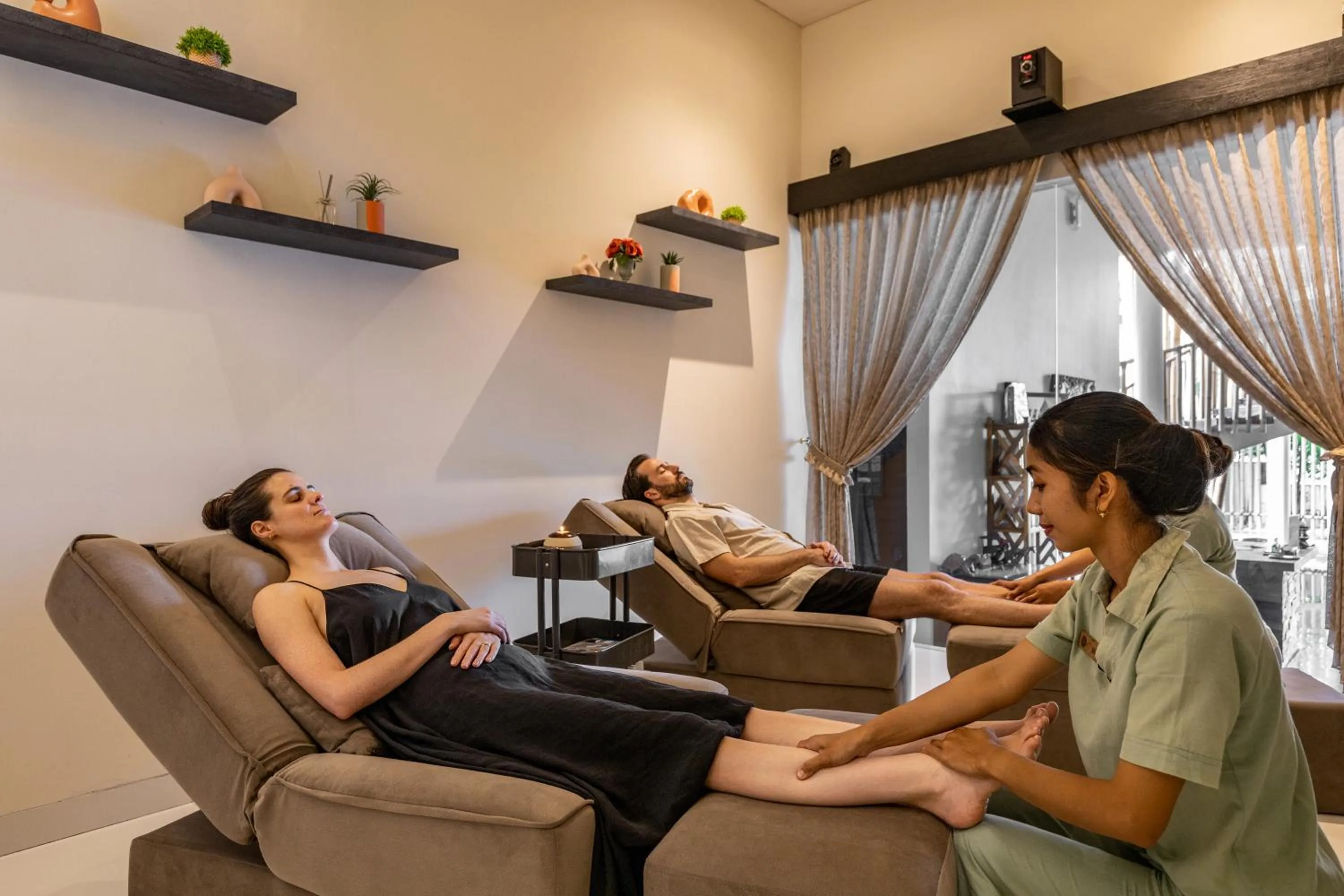 Massage in Theanna Villa and Spa Canggu