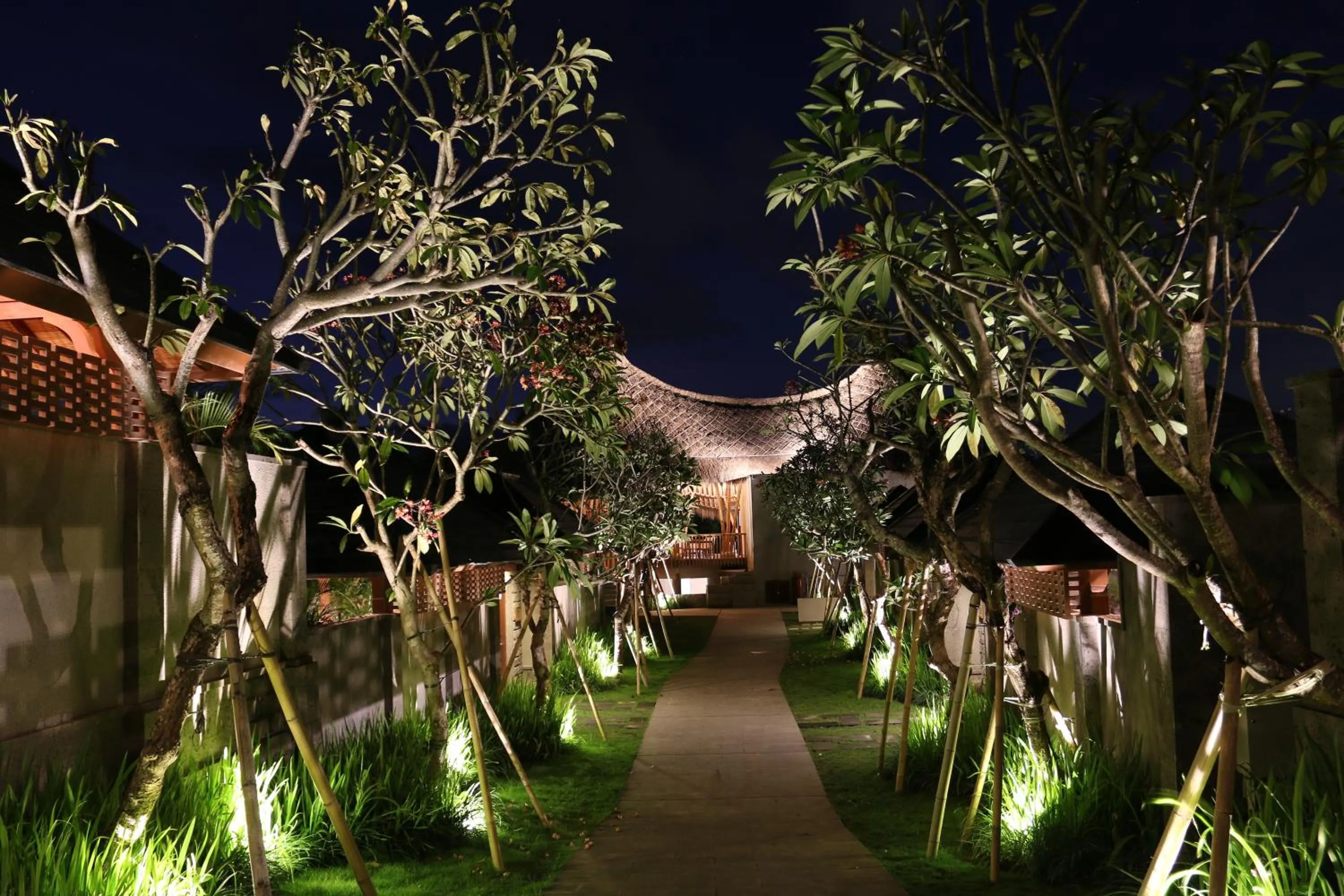 Patio in Theanna Villa and Spa Canggu