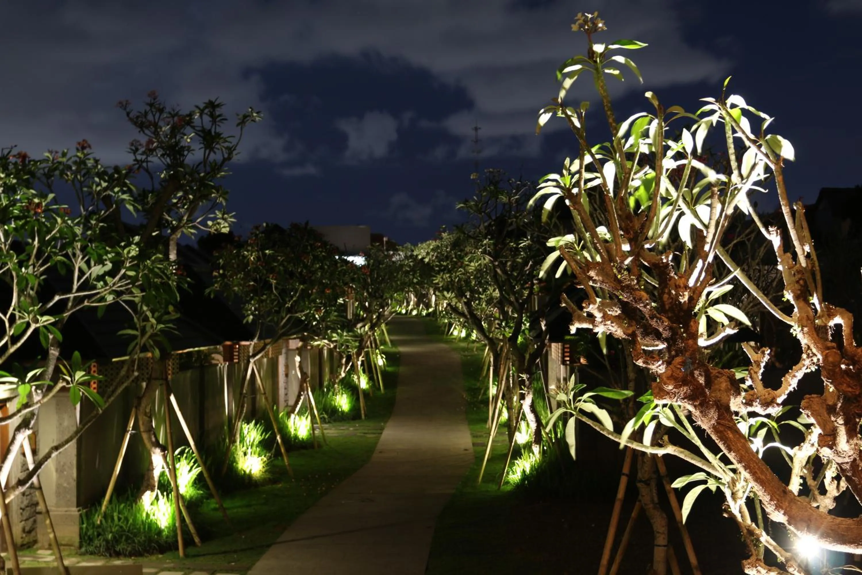 Patio in Theanna Villa and Spa Canggu