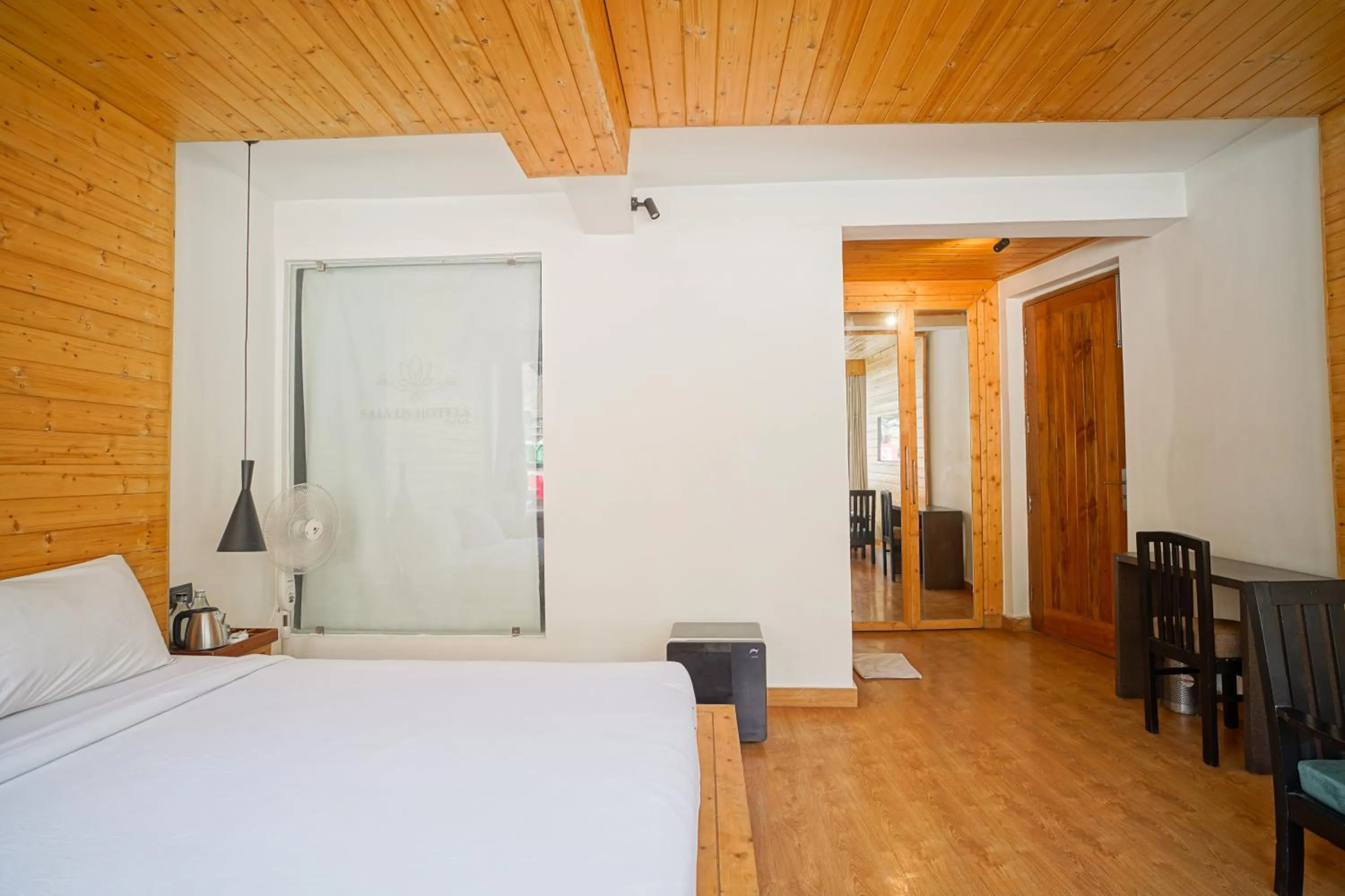 Bedroom, Bed in Hotel Ishan - A Ganges Riverside Retreat by Salvus