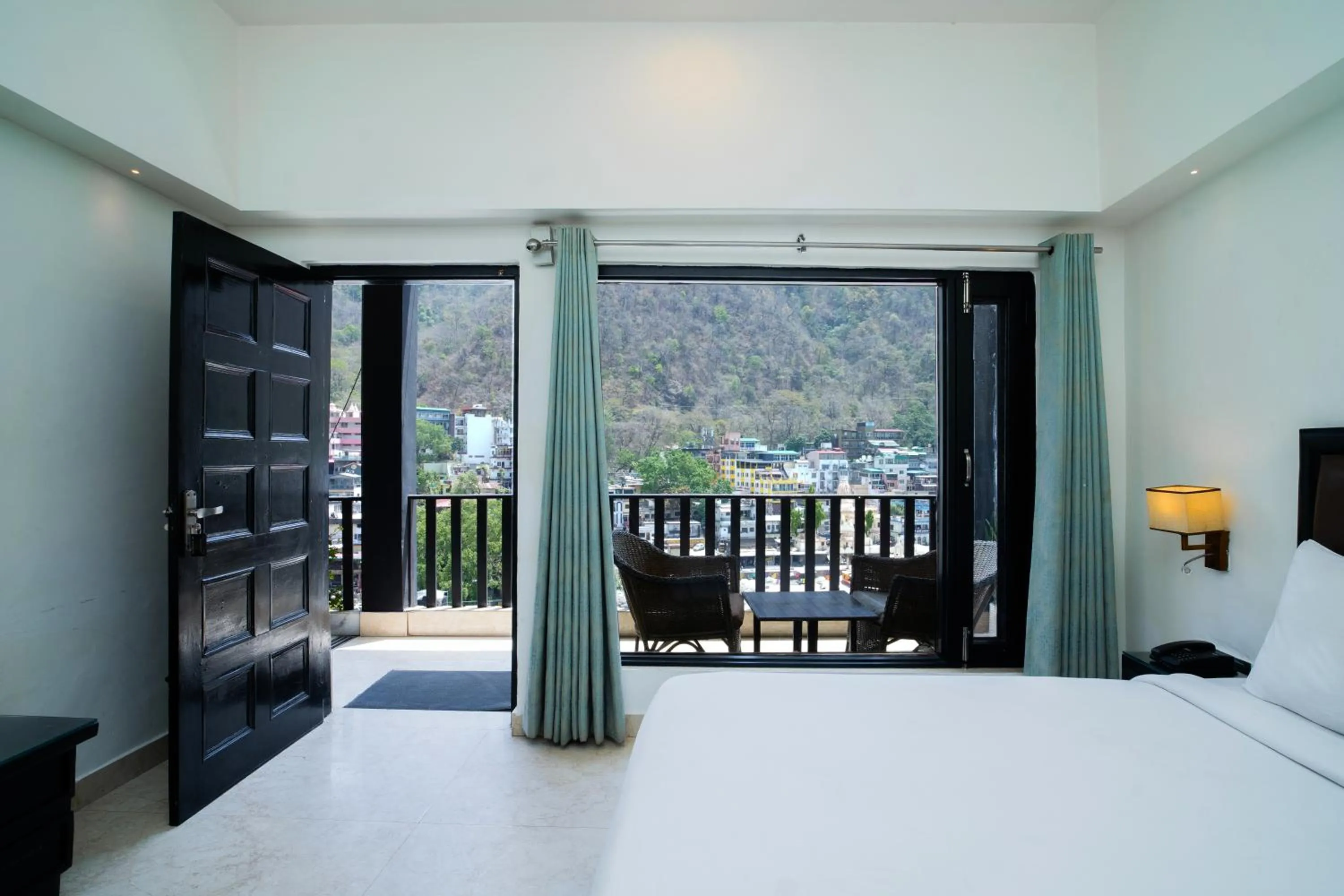 Bedroom, Bed in Hotel Ishan - A Ganges Riverside Retreat by Salvus