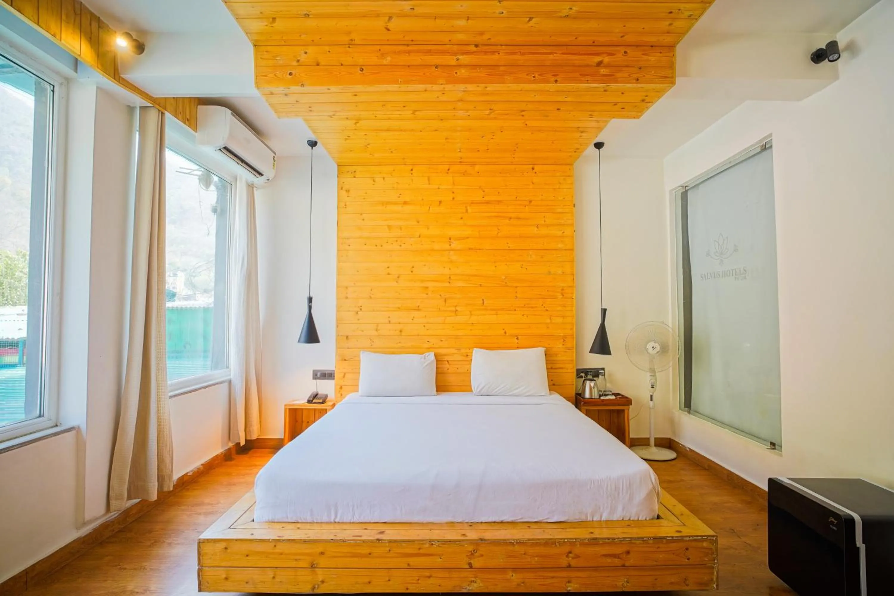 Bedroom, Bed in Hotel Ishan - A Ganges Riverside Retreat by Salvus