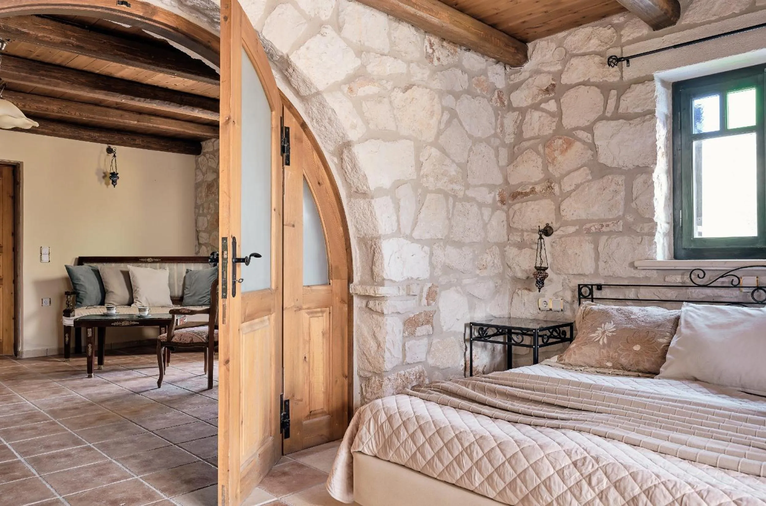 Bed in Diamond Suites