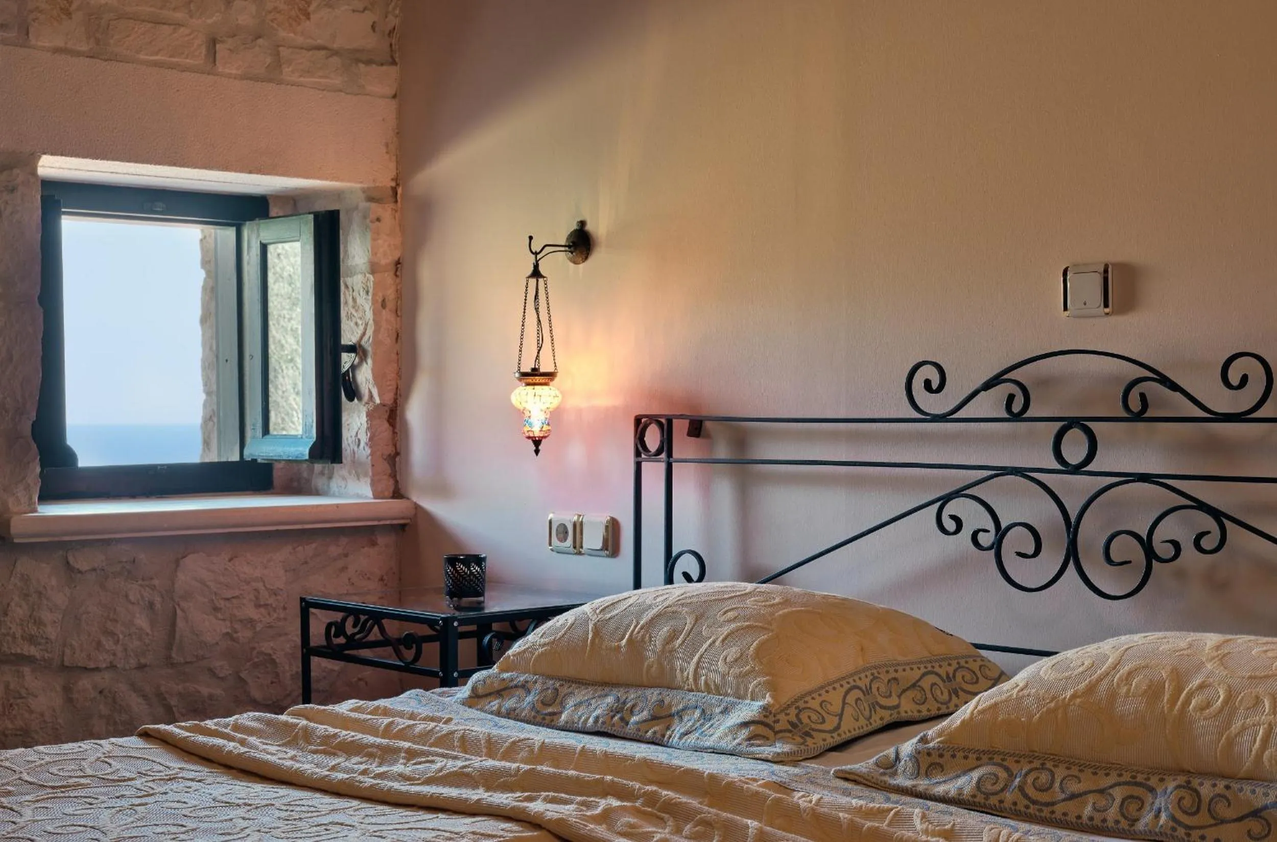 Bed in Diamond Suites