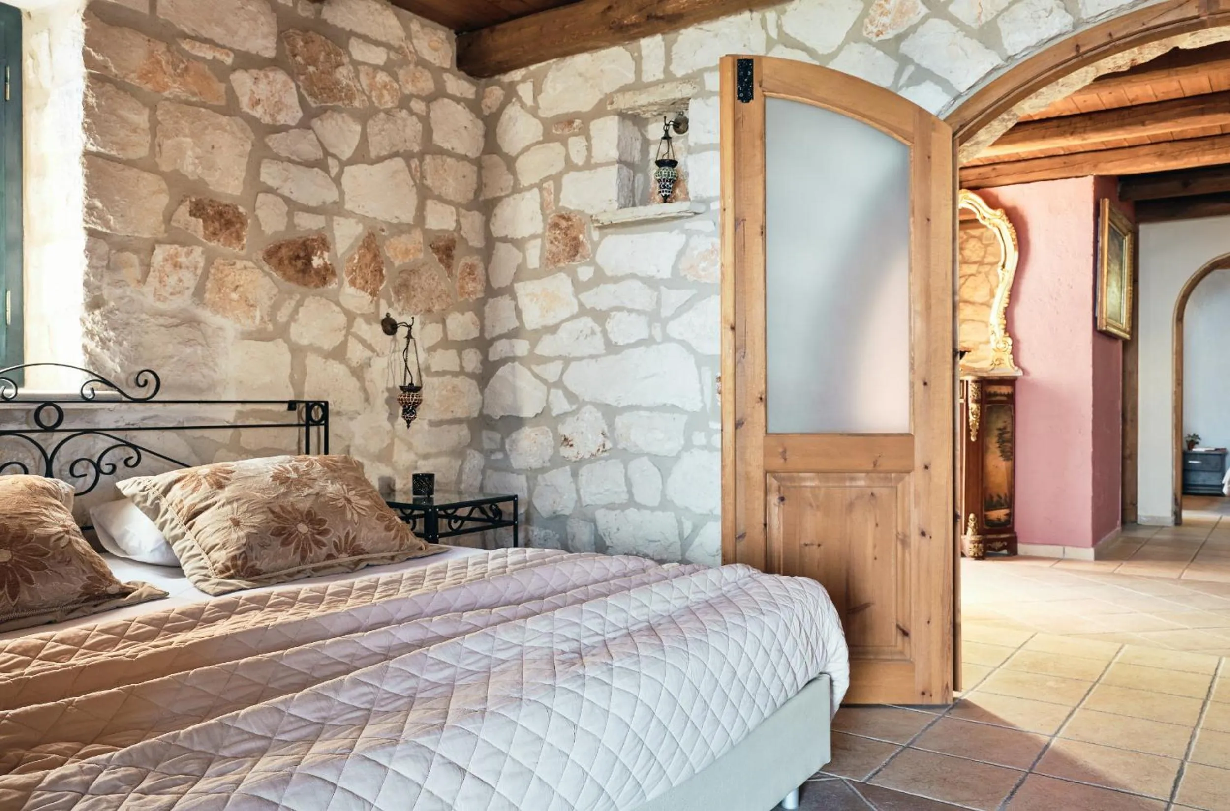 Bed in Diamond Suites