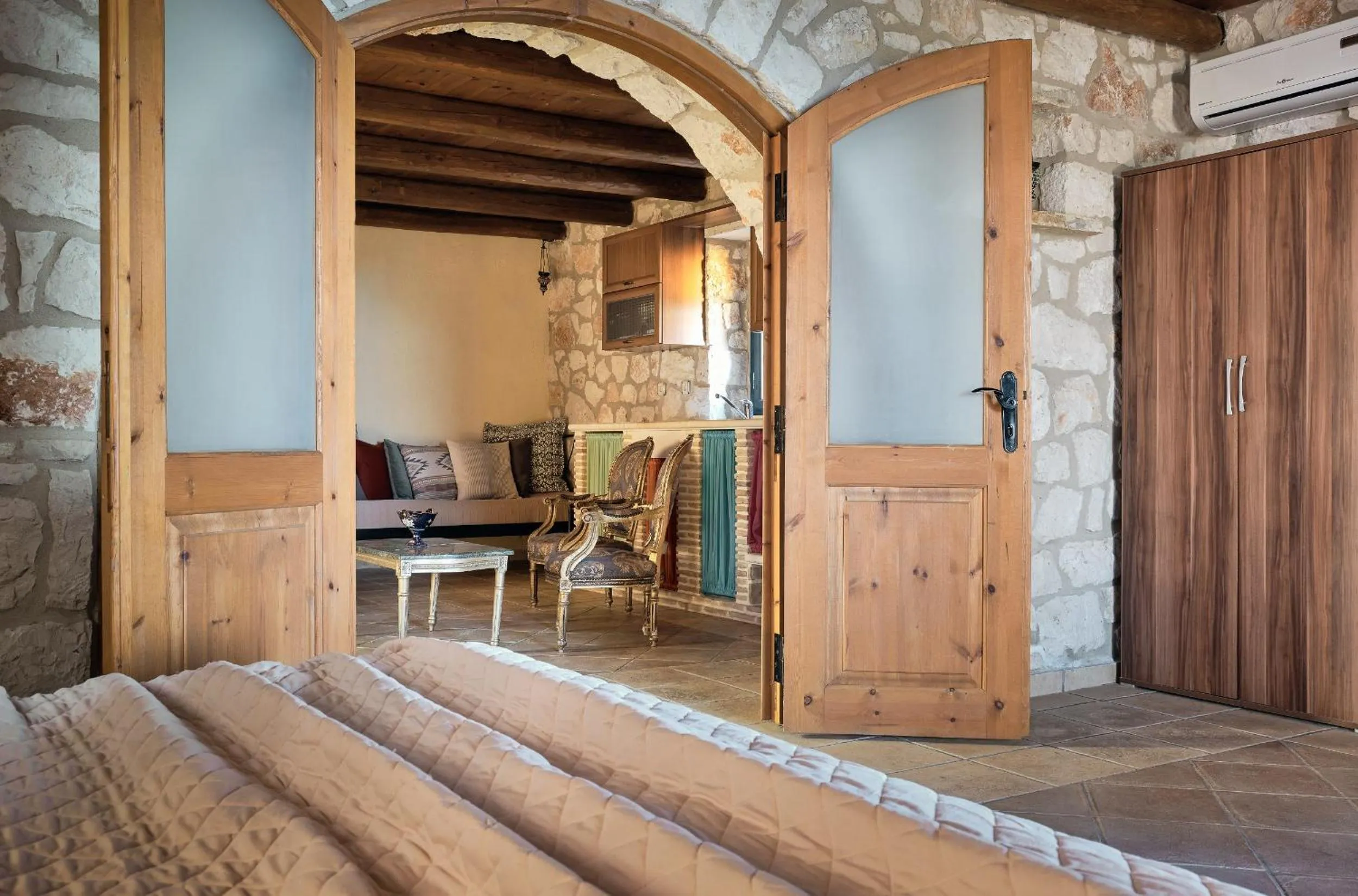 Bed in Diamond Suites