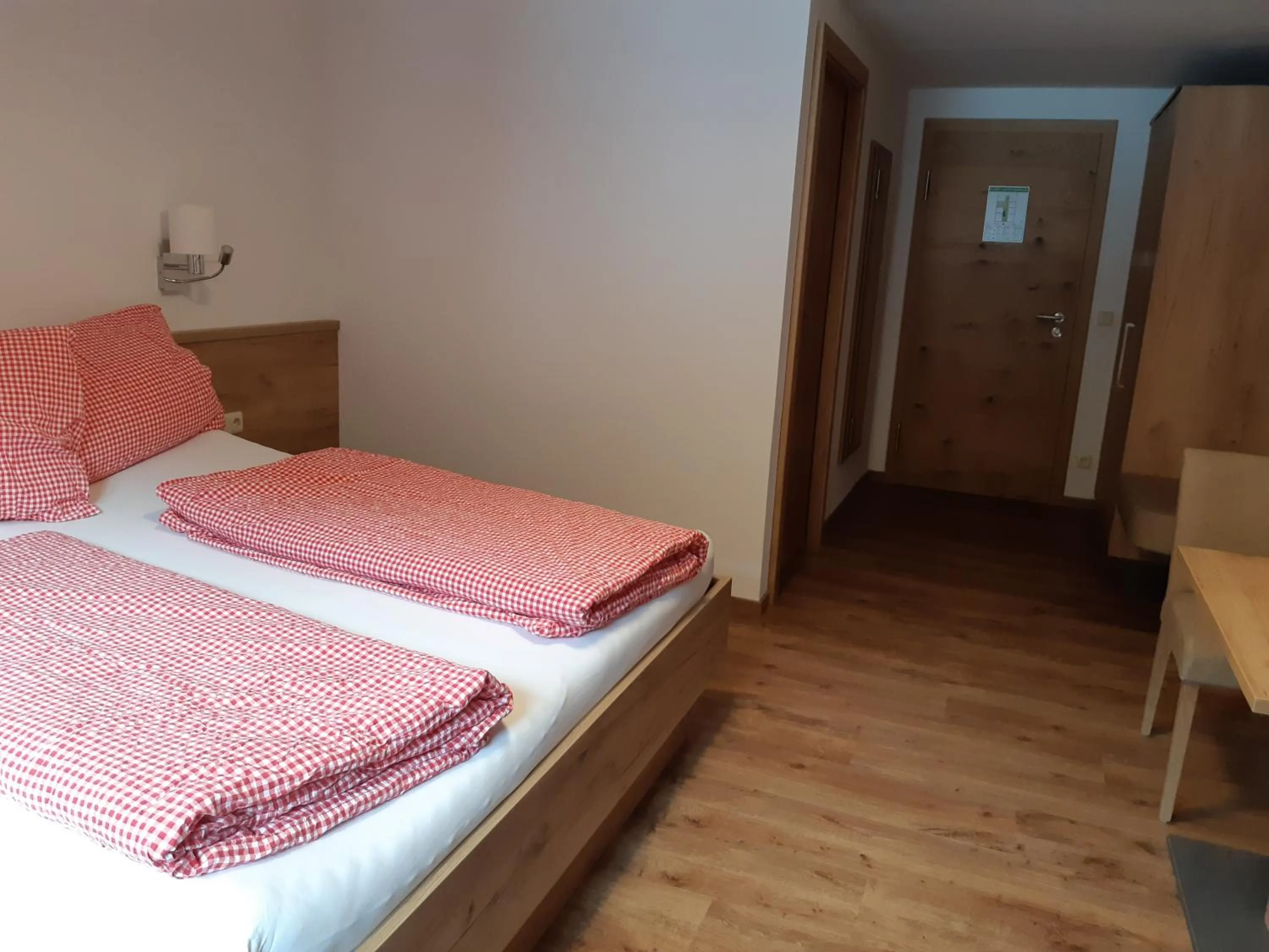 Bed in Pension Thainerhof