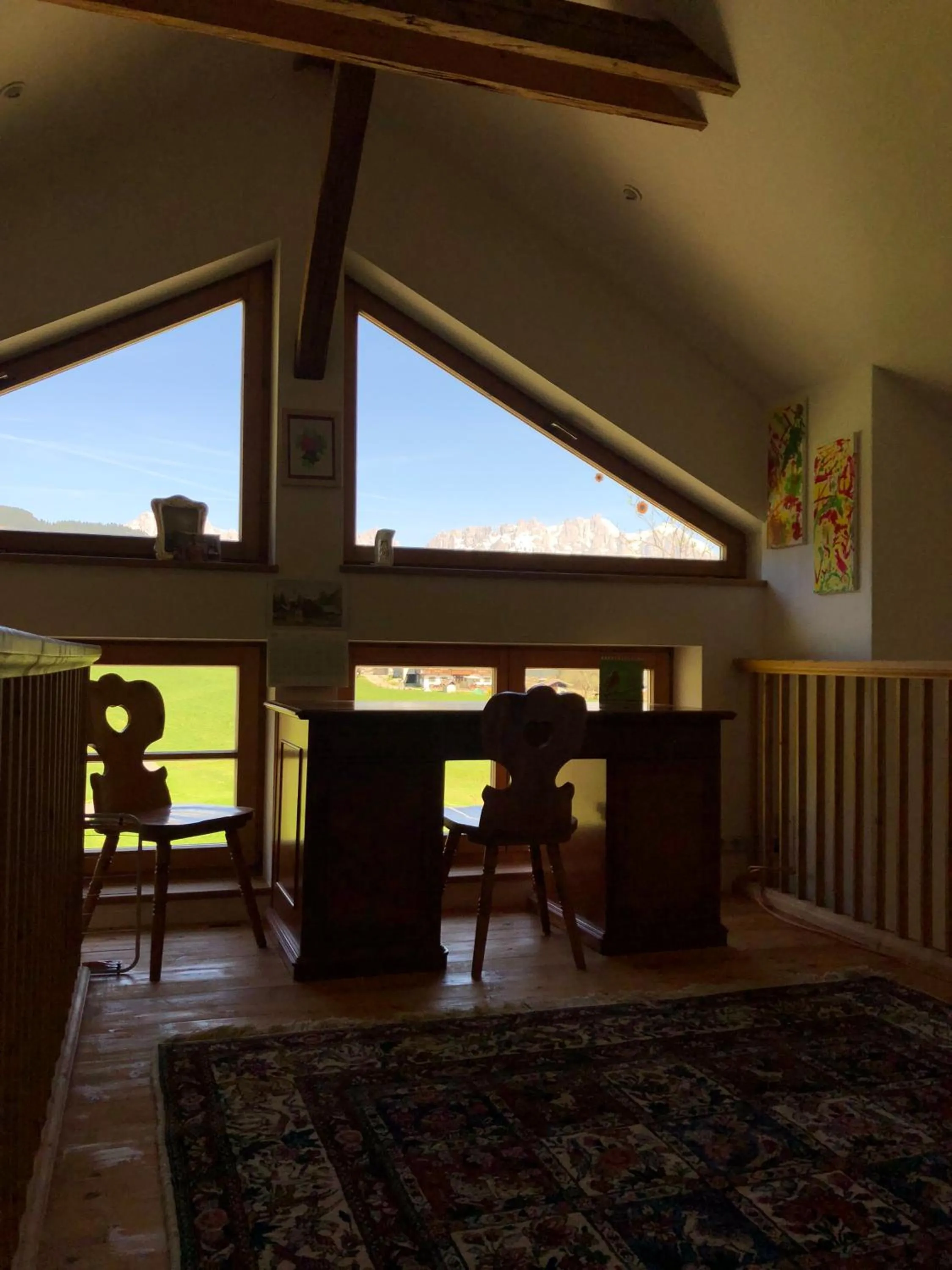 Seating area in Pension Thainerhof