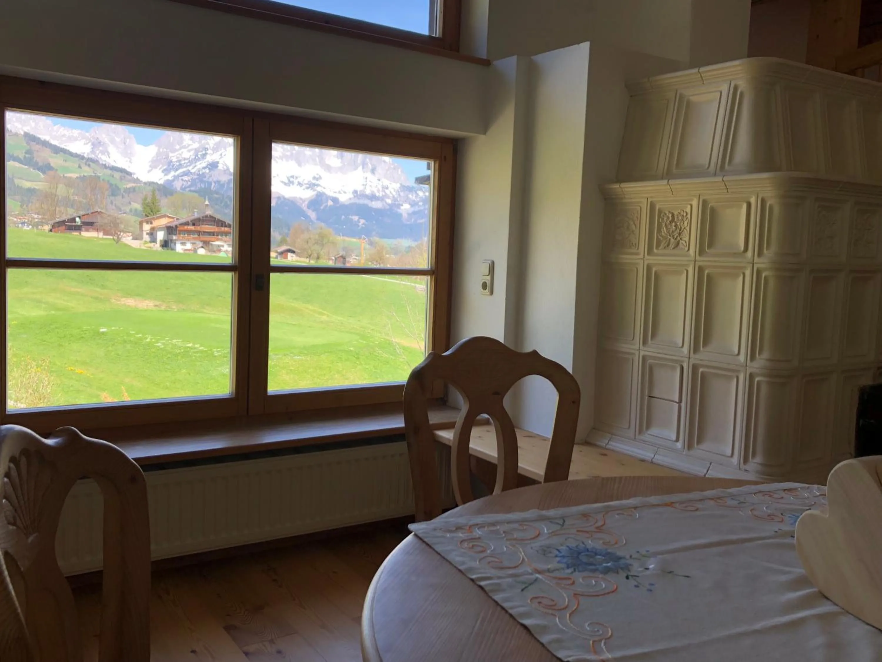 Seating area in Pension Thainerhof