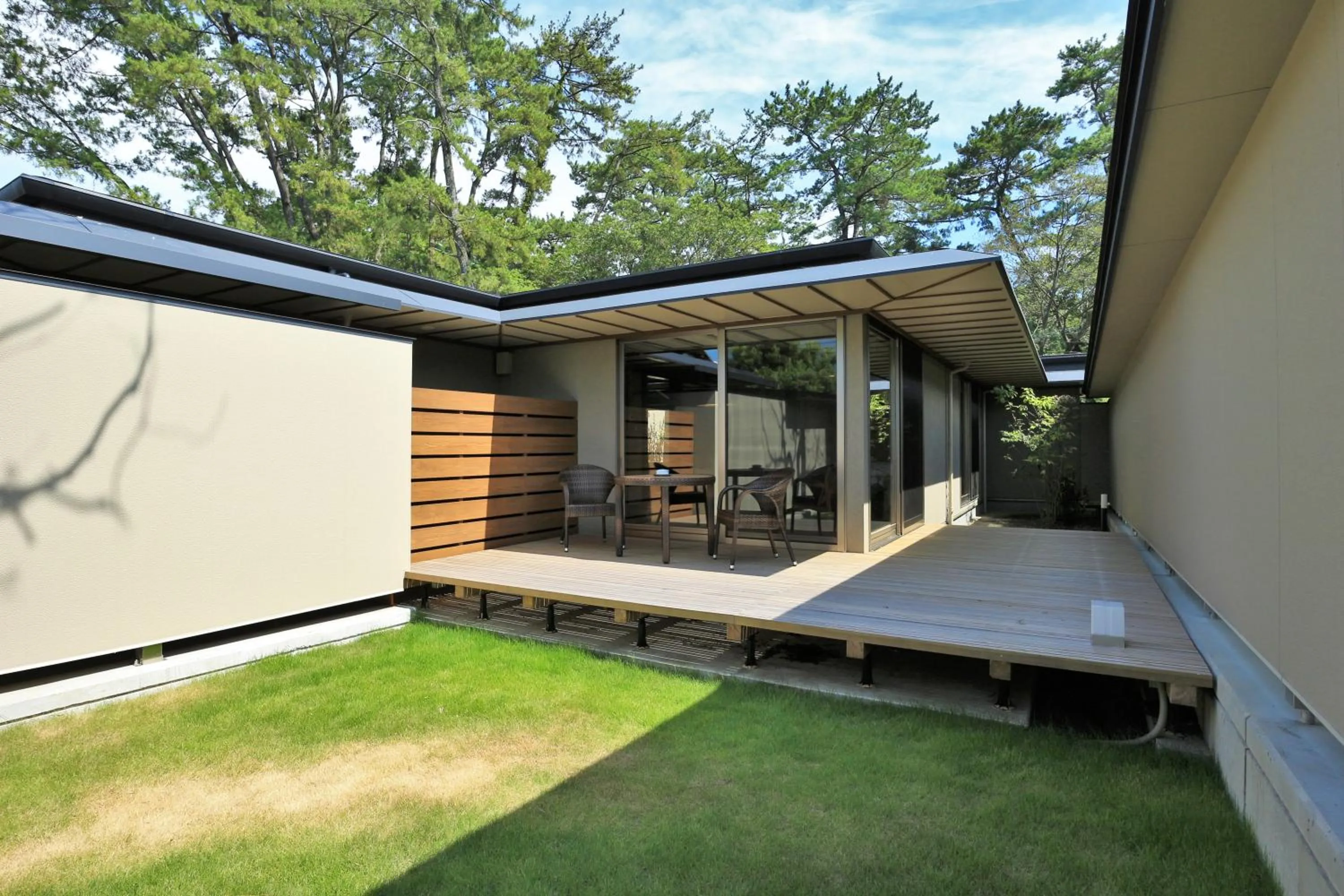 Balcony/Terrace in AMANE resort GAHAMA
