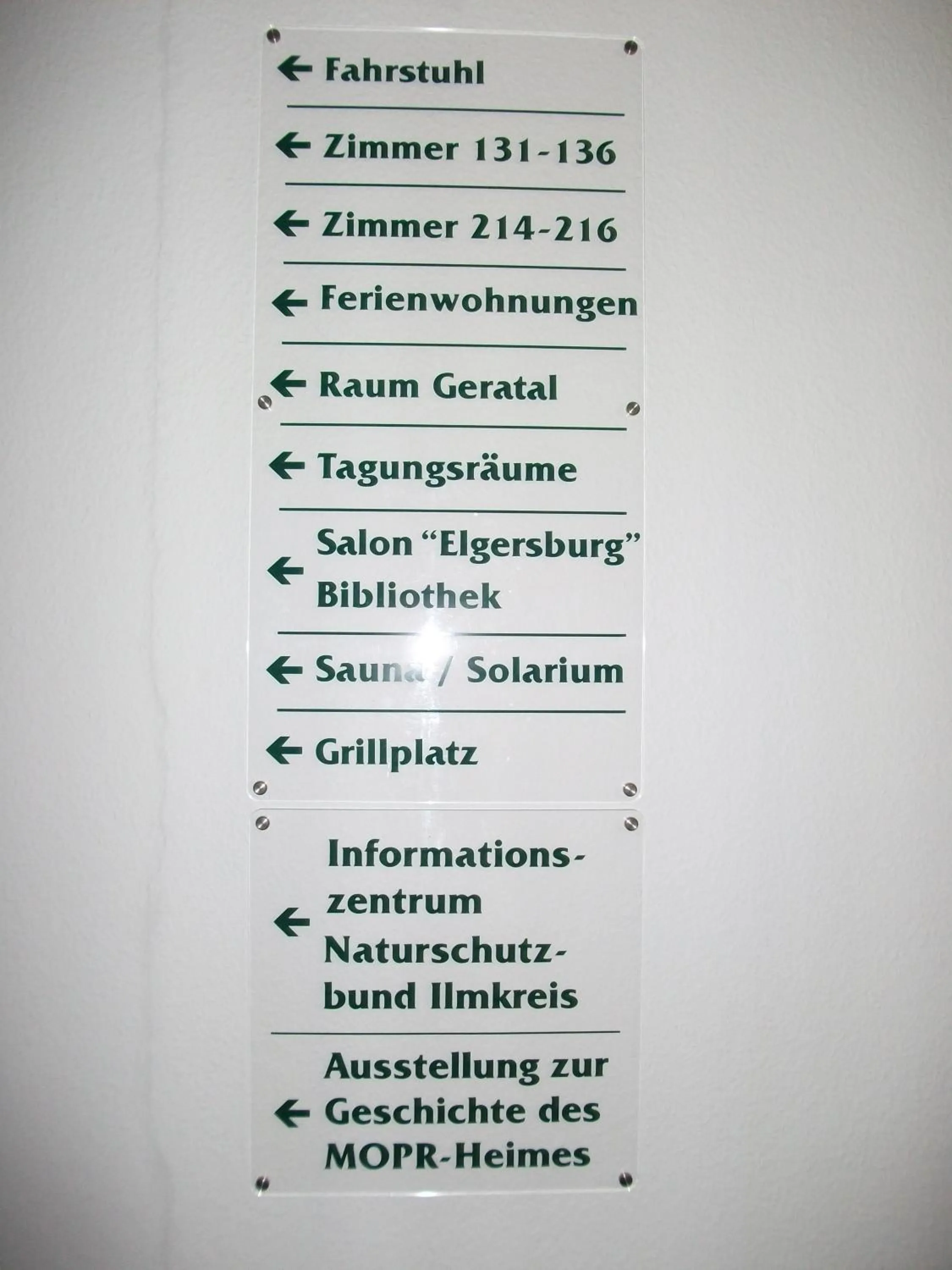 Logo/Certificate/Sign in Hotel Am Wald -GARNI-