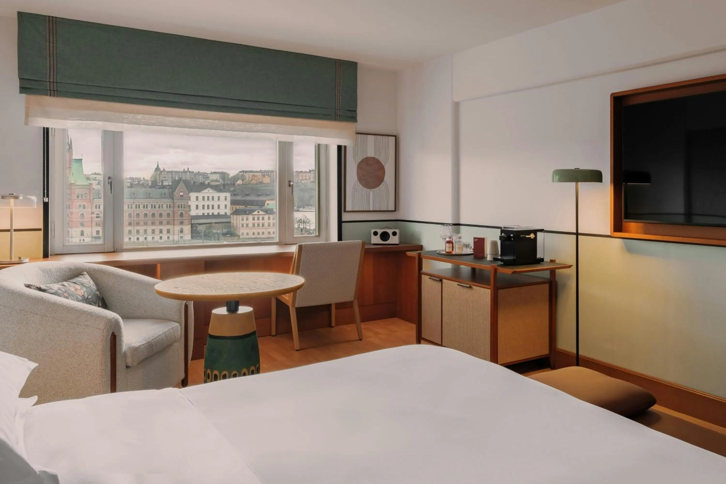 Bedroom, Bed in Sheraton Stockholm Hotel