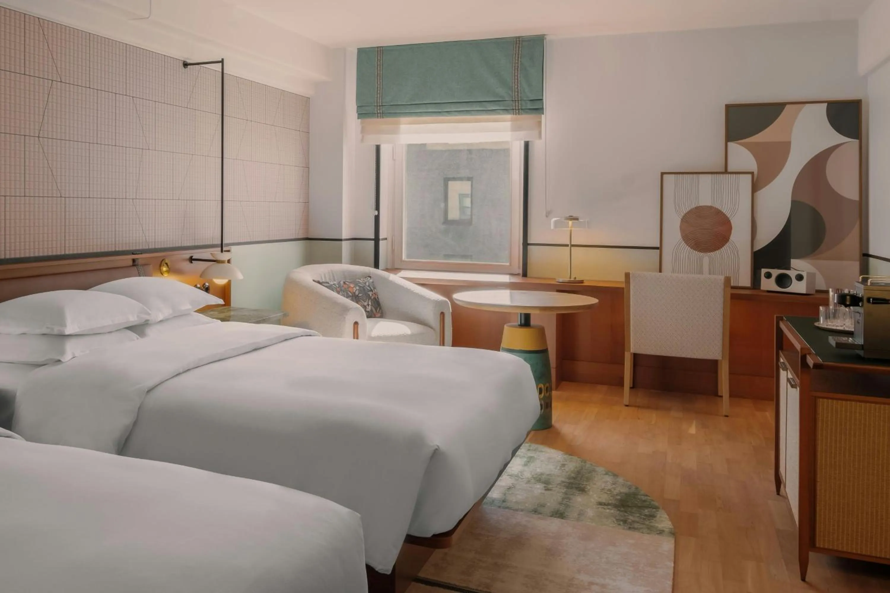 Bedroom, Bed in Sheraton Stockholm Hotel