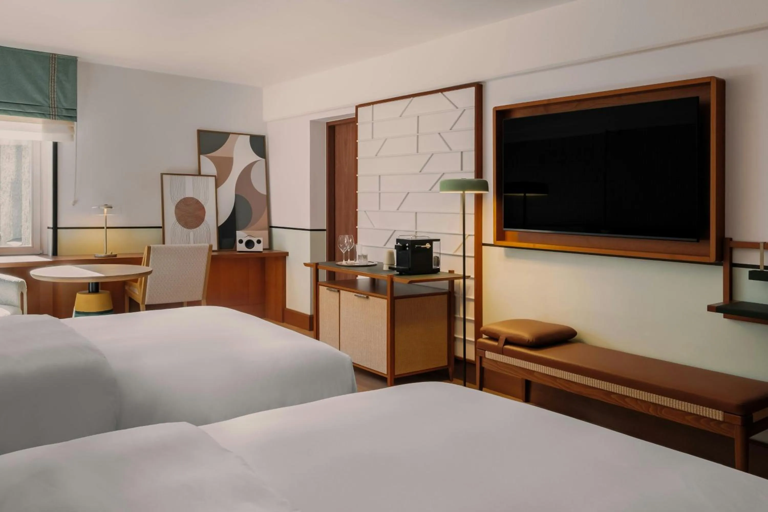 Bedroom, Bed in Sheraton Stockholm Hotel