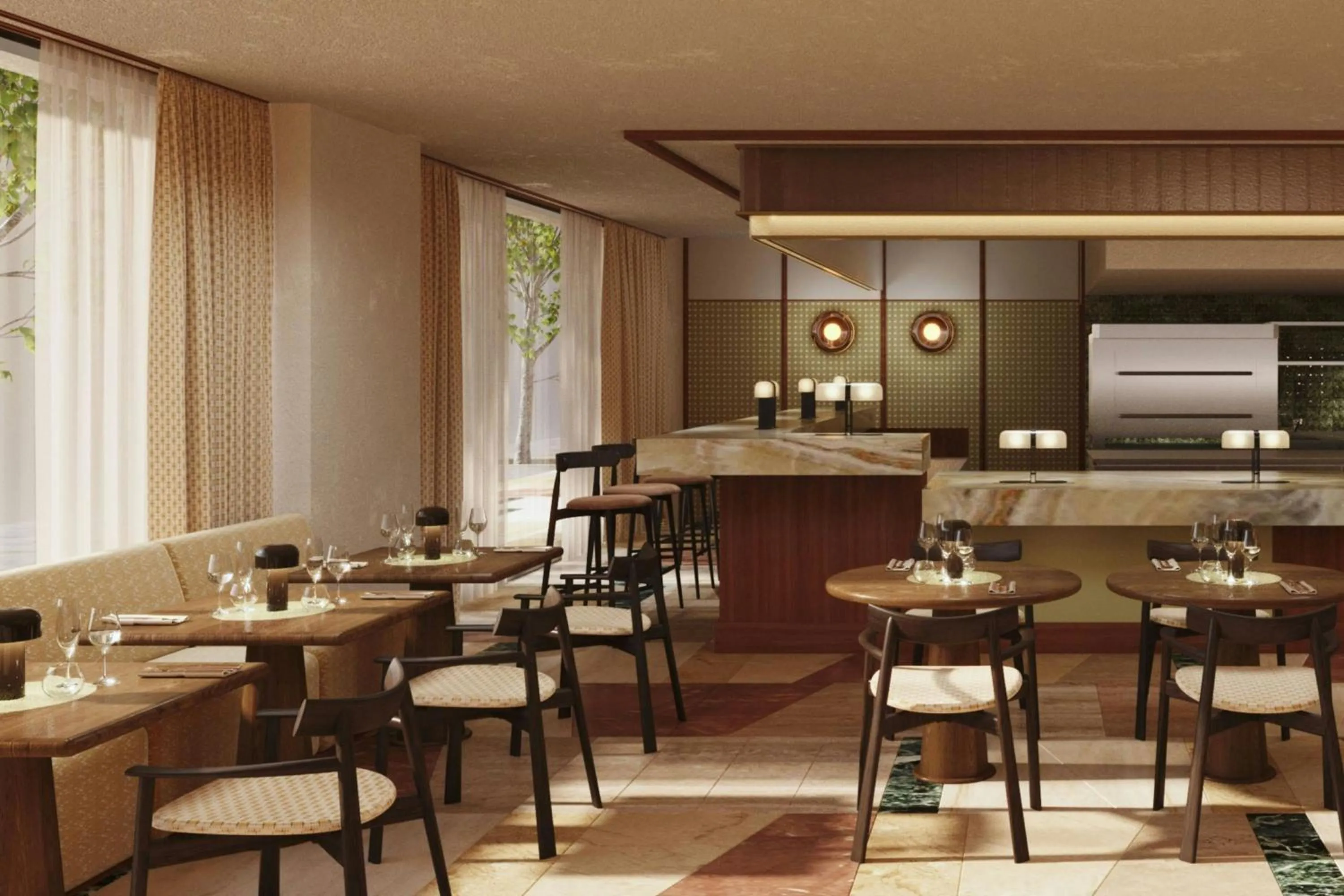 Restaurant/places to eat in Sheraton Stockholm Hotel