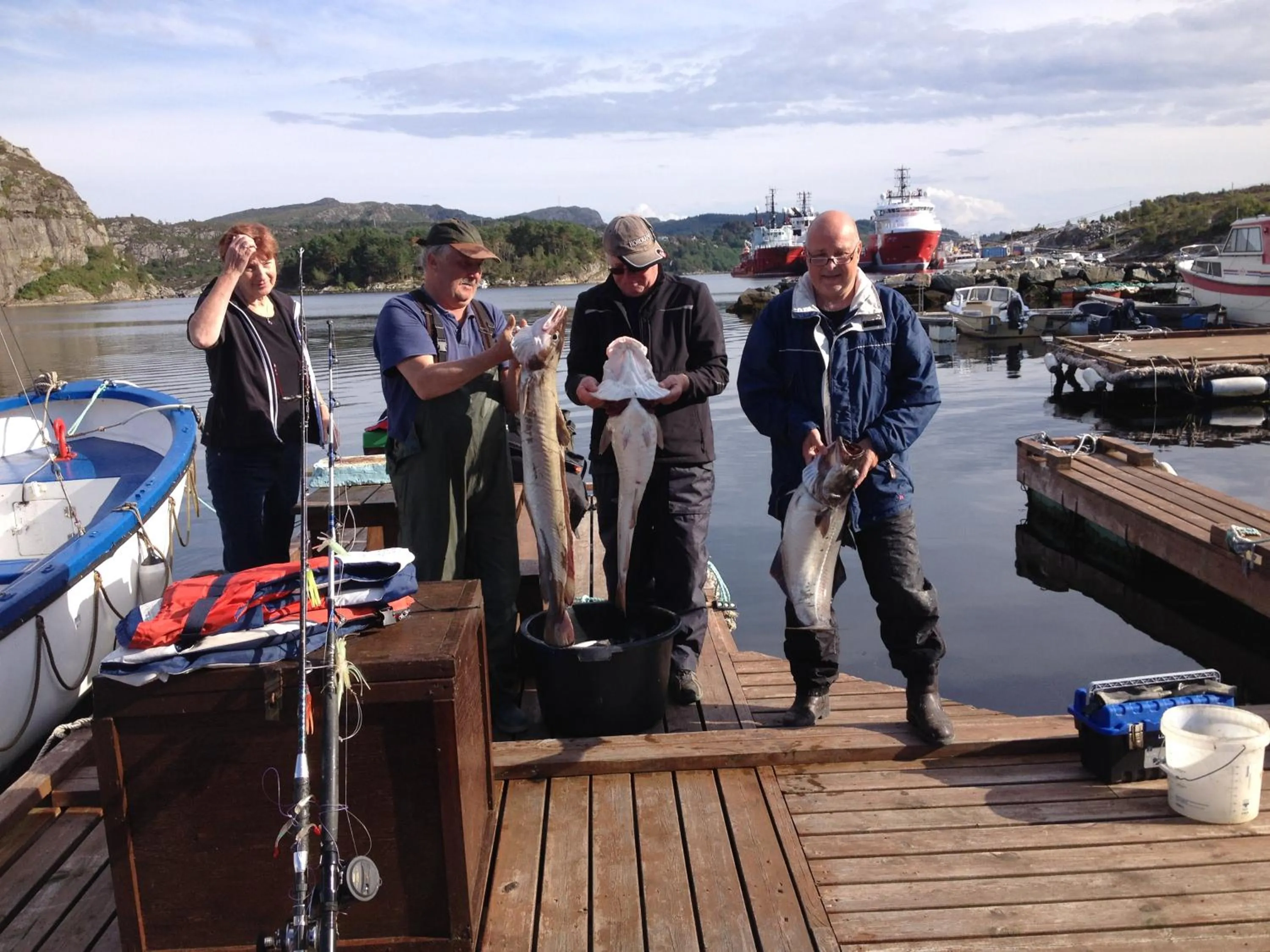 Fishing in Sotra Rorbusenter