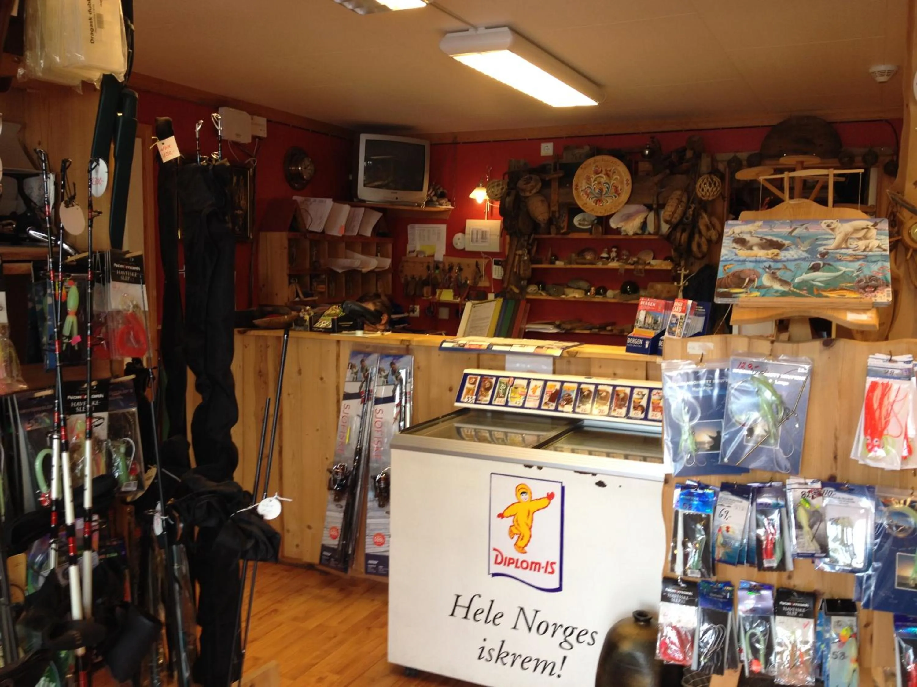 Lobby or reception in Sotra Rorbusenter