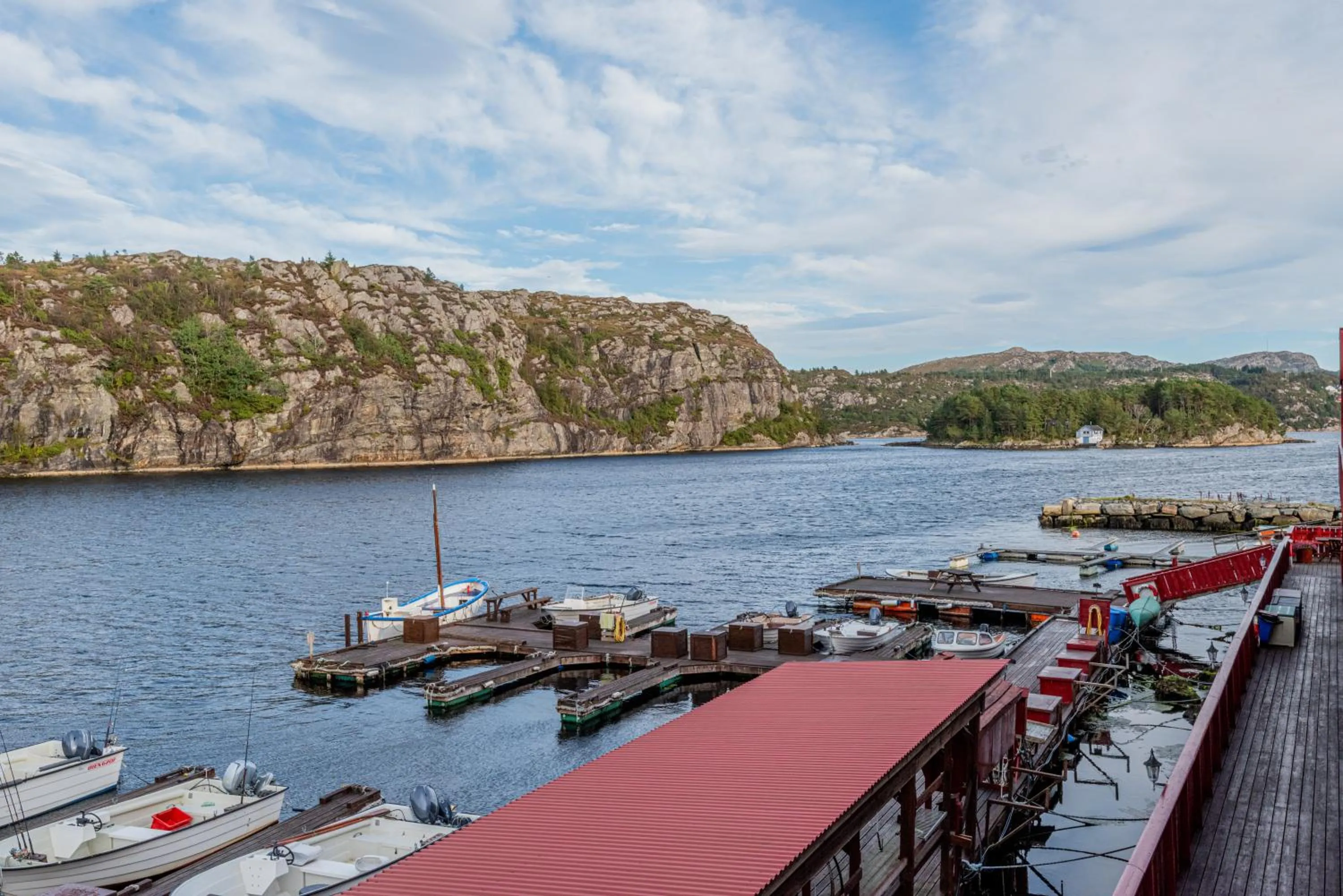 Sea view in Sotra Rorbusenter