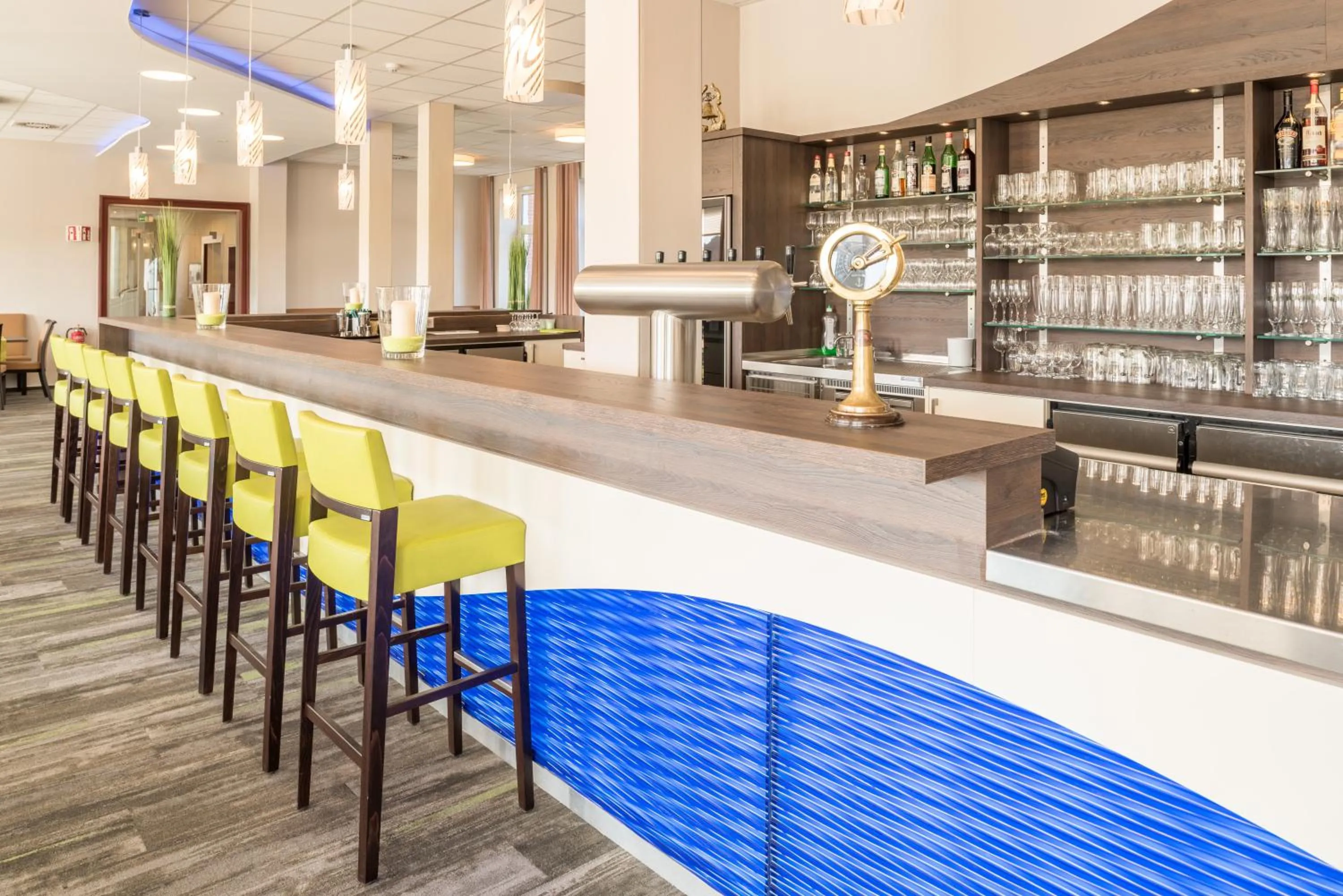 Lounge or bar in Inselhotel Rote Erde