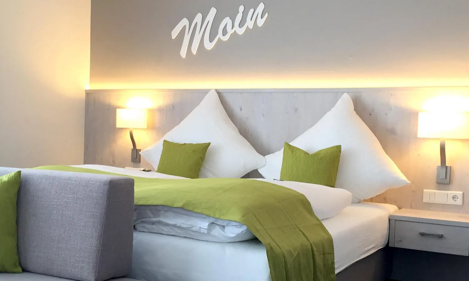 Bed in Inselhotel Rote Erde