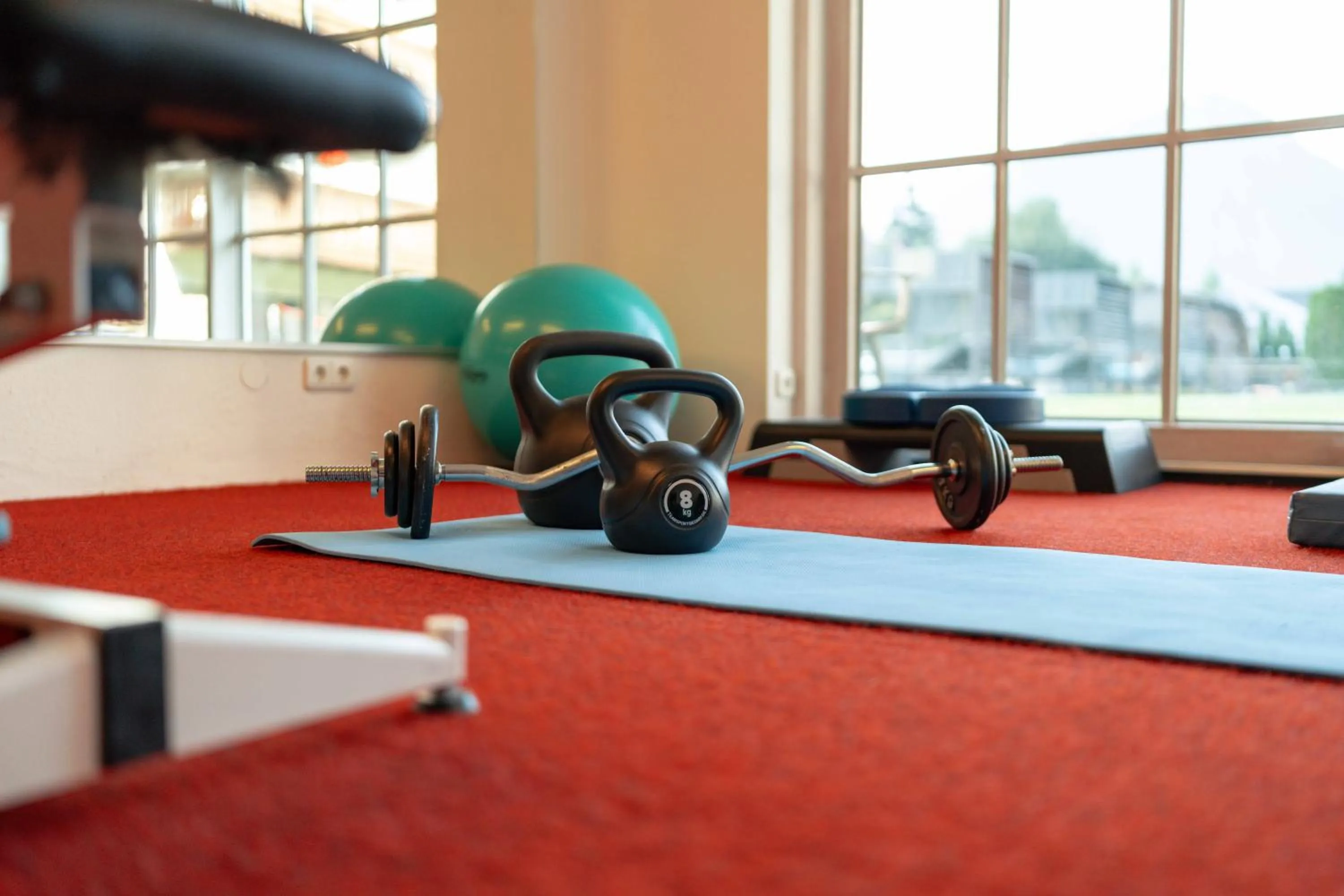Fitness centre/facilities in Geldernhaus Hotel garni