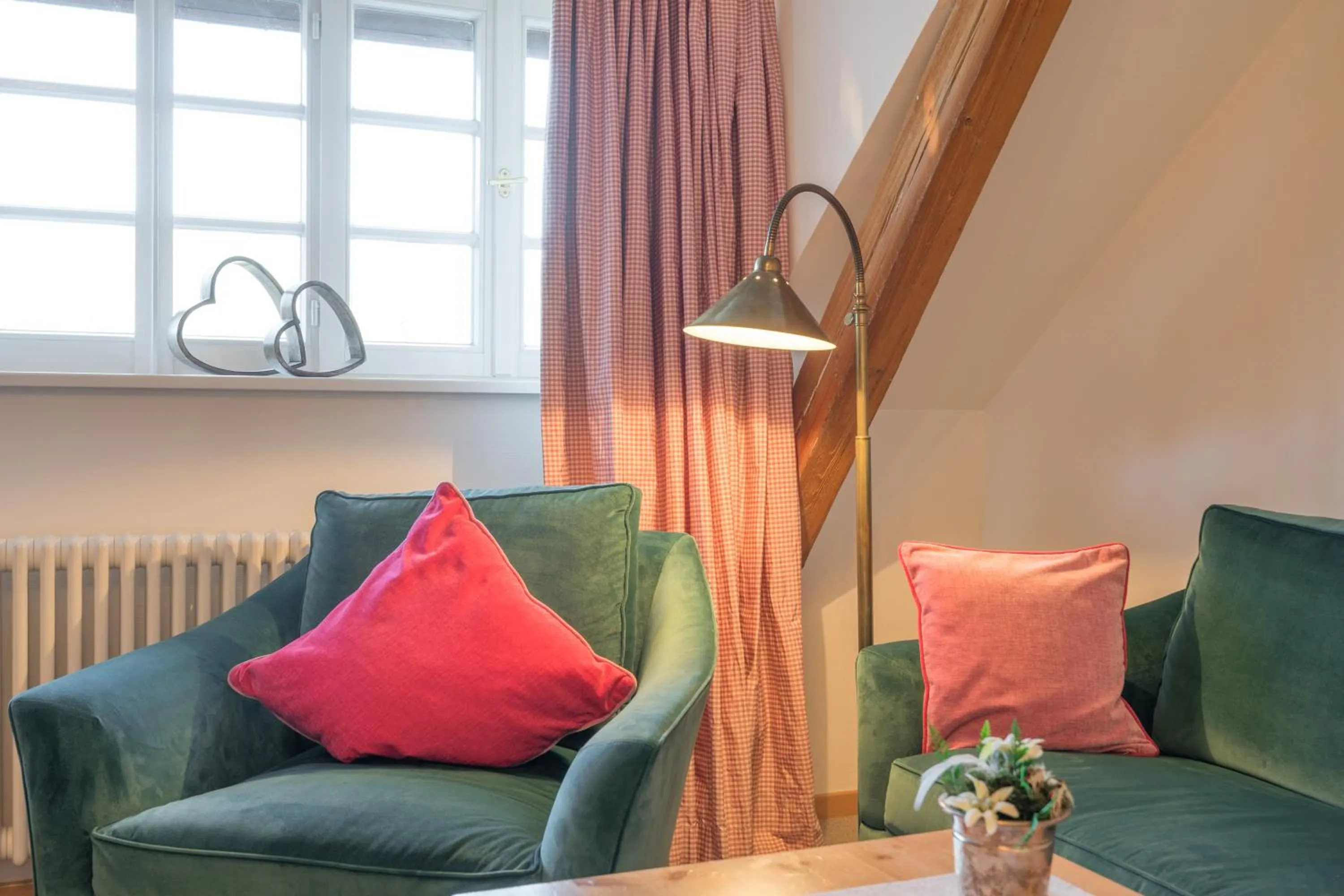 Seating area in Geldernhaus Hotel garni