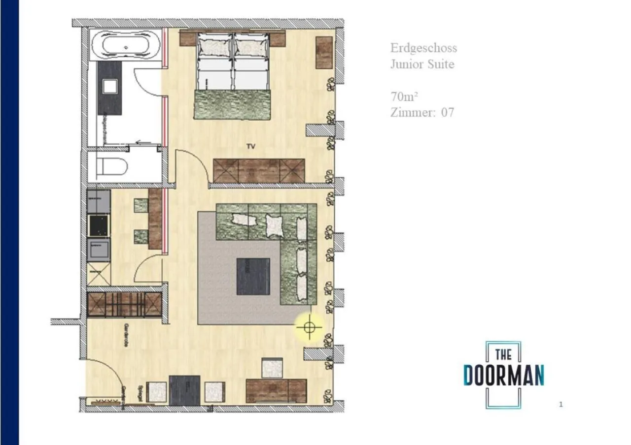 Photo of the whole room in The Doorman Welle Frankfurt am Main