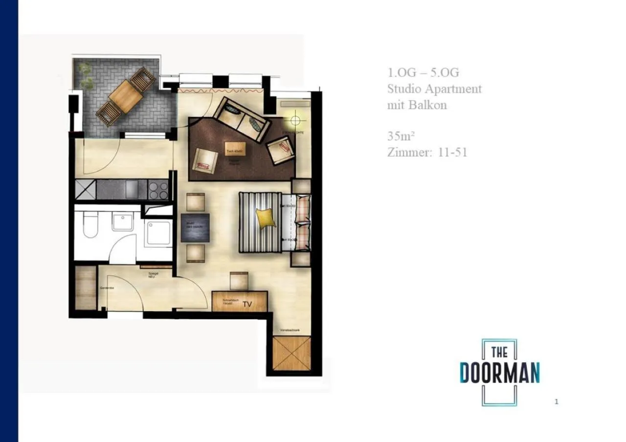 Photo of the whole room in The Doorman Welle Frankfurt am Main