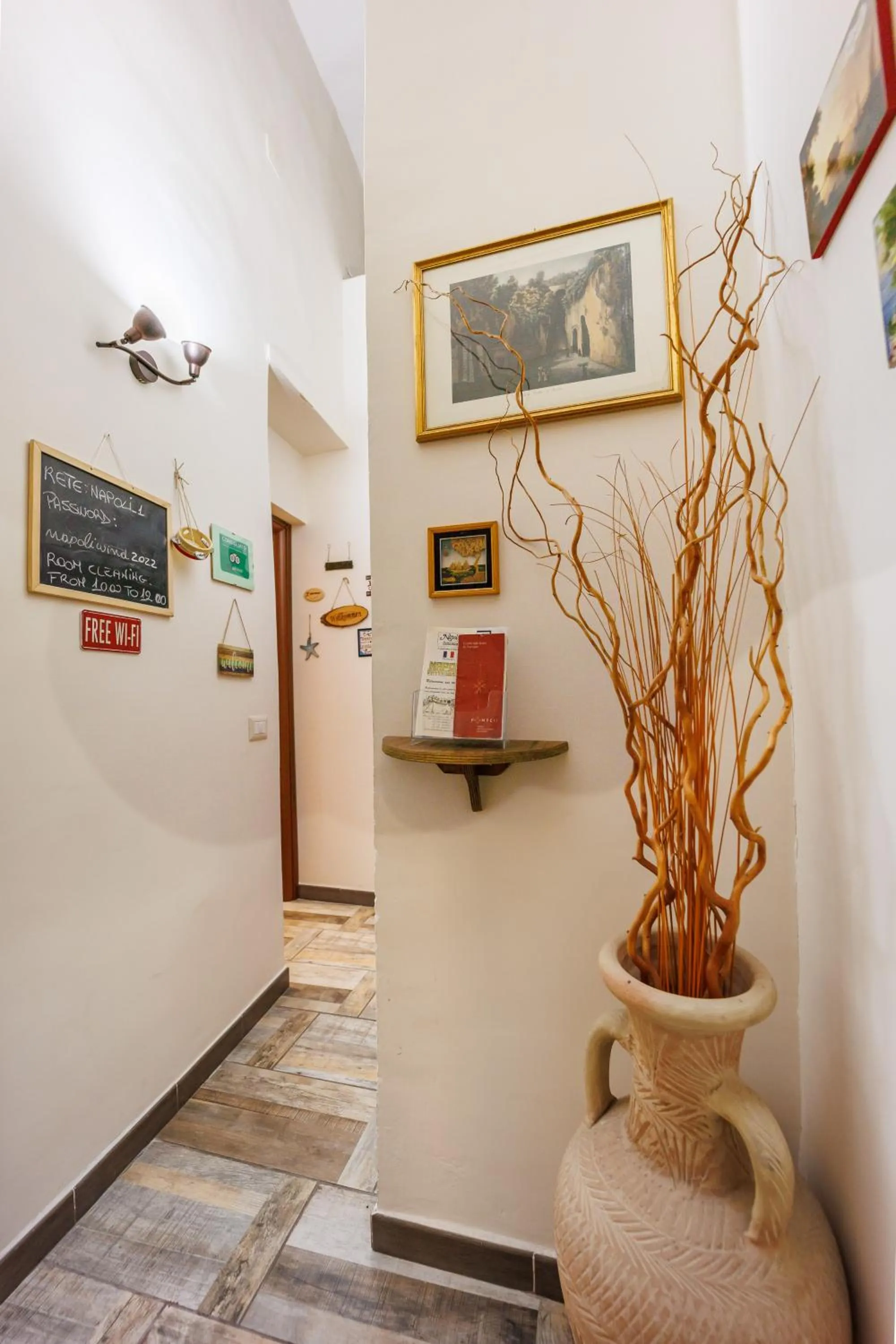 Decorative detail in B&B Bella 'Mbriana Simona