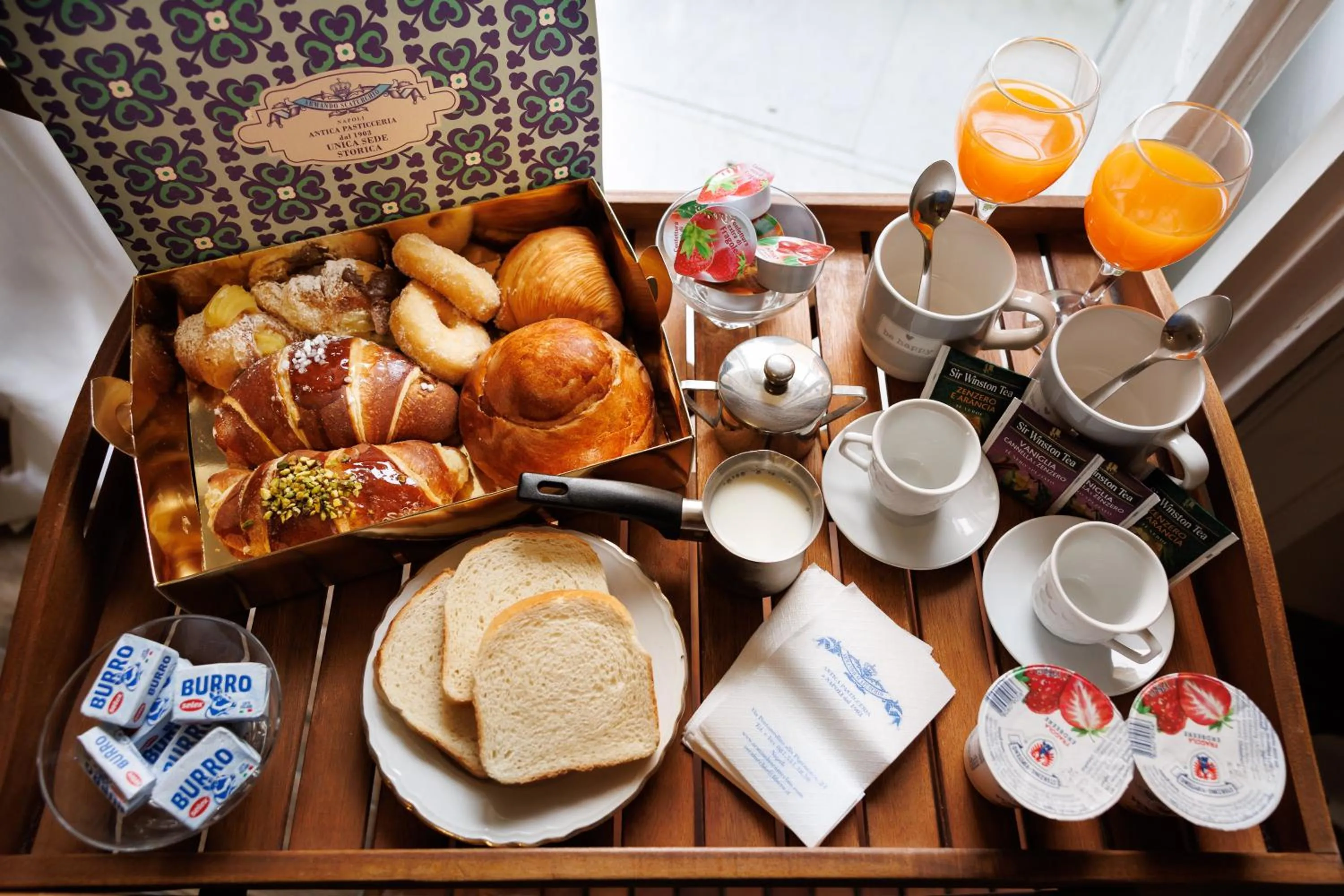 Breakfast in B&B Bella 'Mbriana Simona