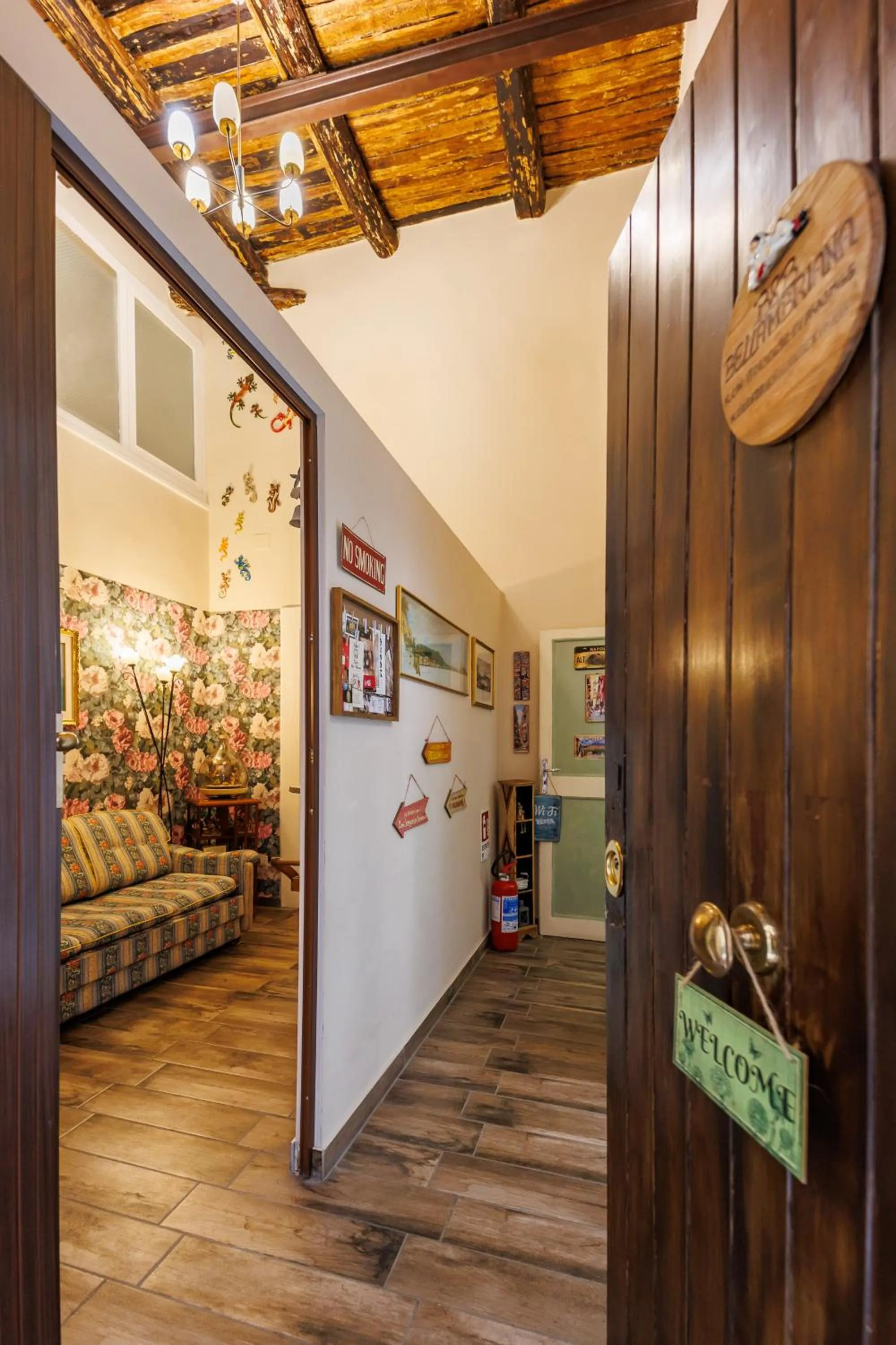 Decorative detail in B&B Bella 'Mbriana Simona