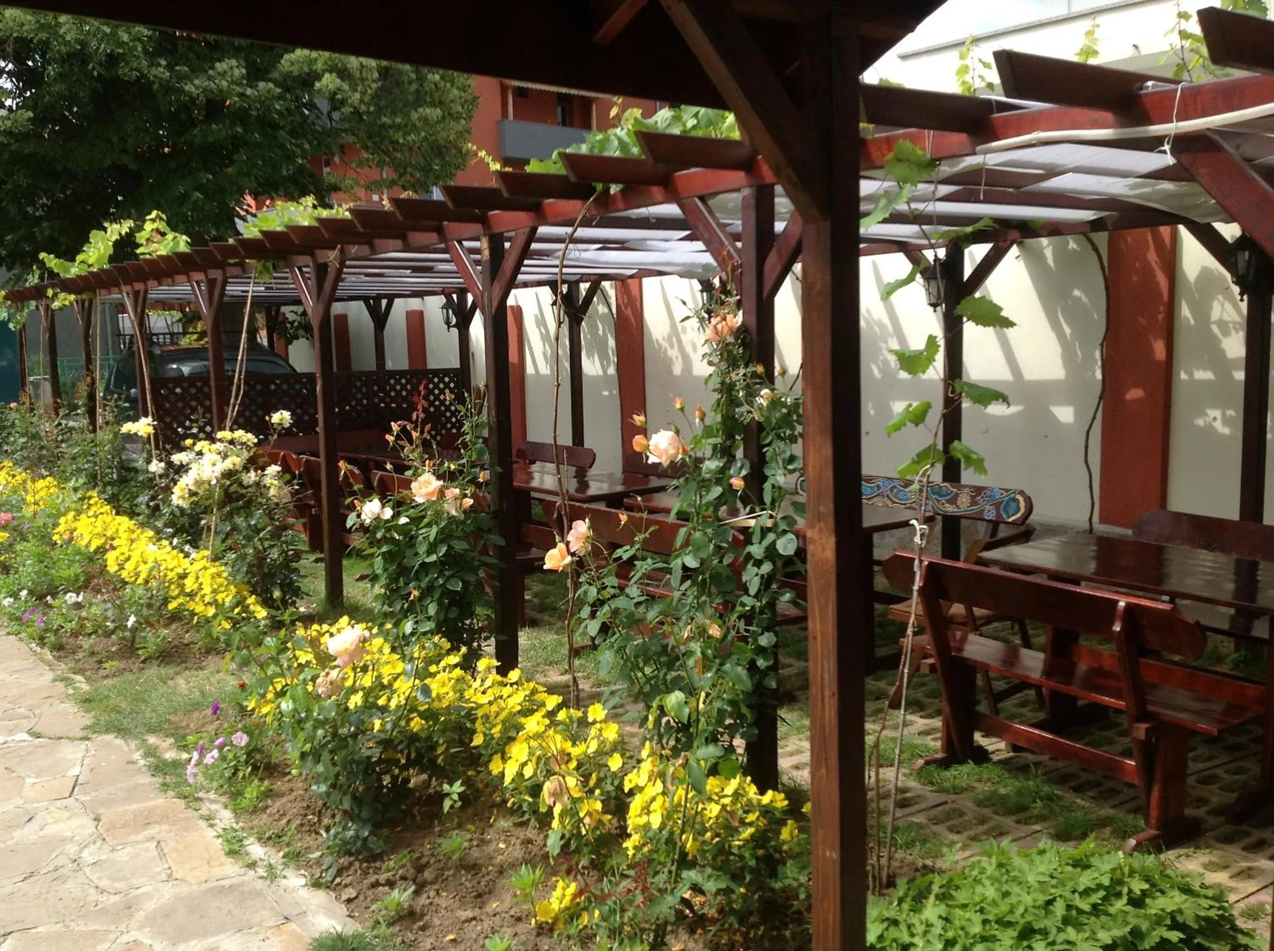 Patio in Condo Hotel Valentina