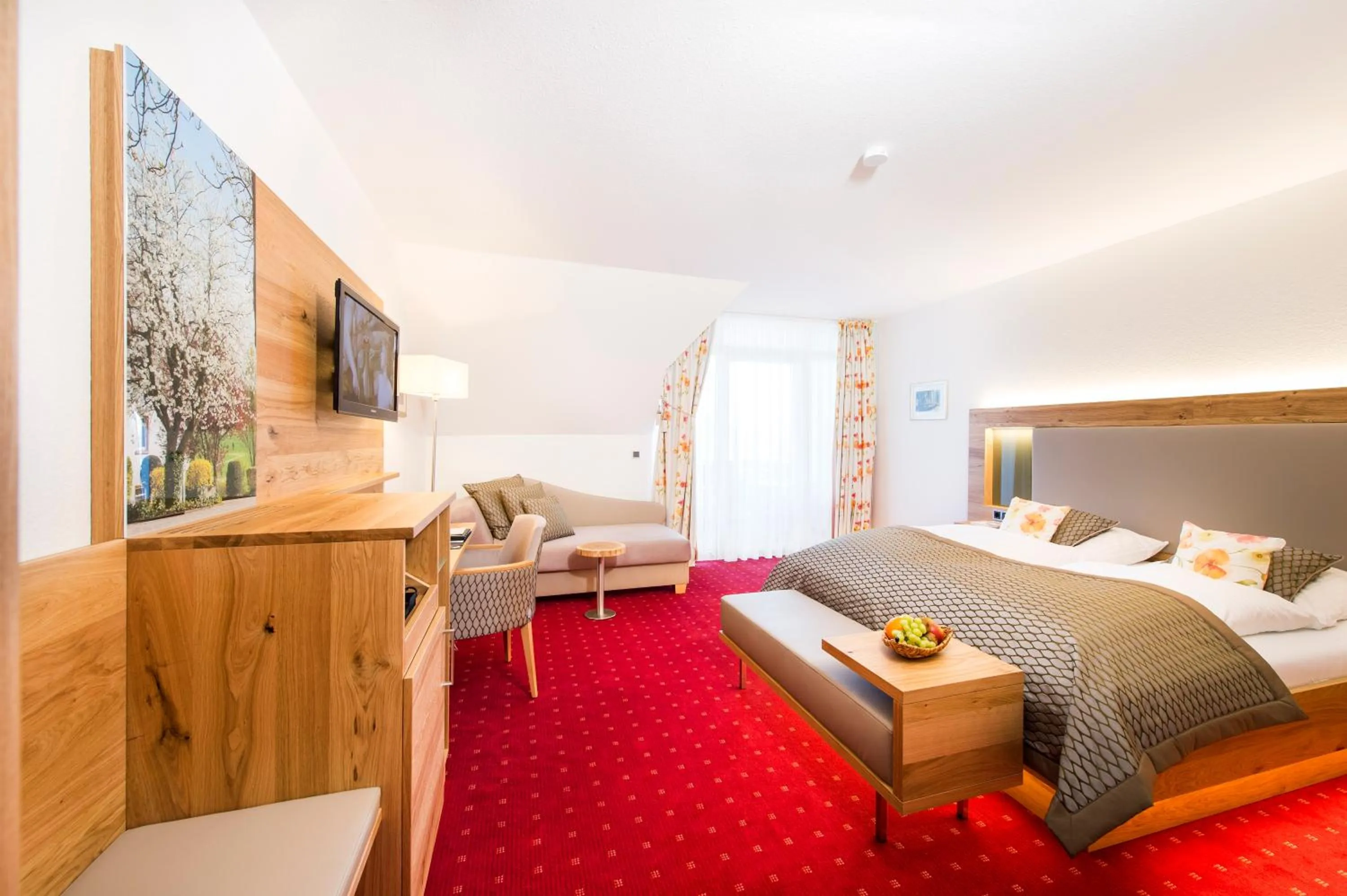 Photo of the whole room, Bed in Landhotel Buller