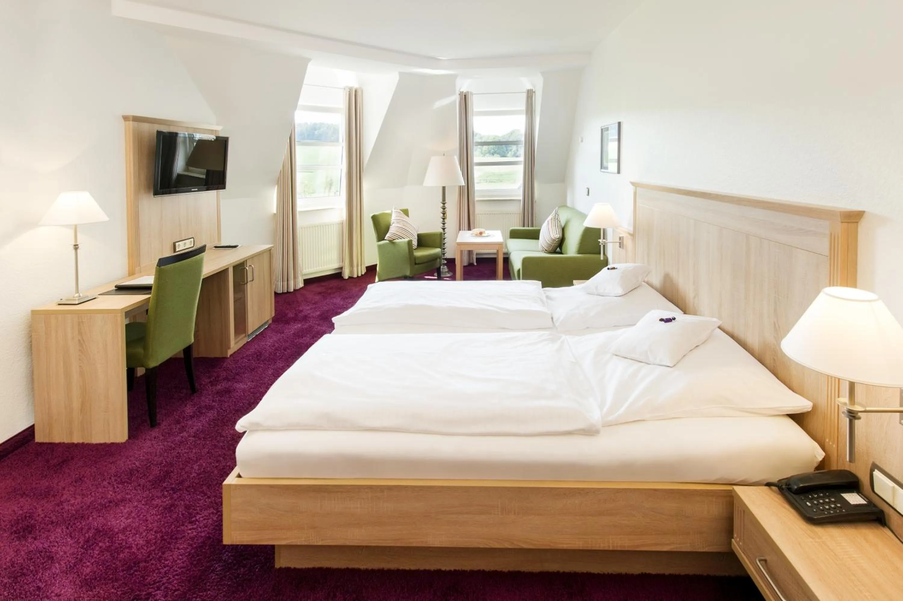 Day, Bed in Landhotel Buller