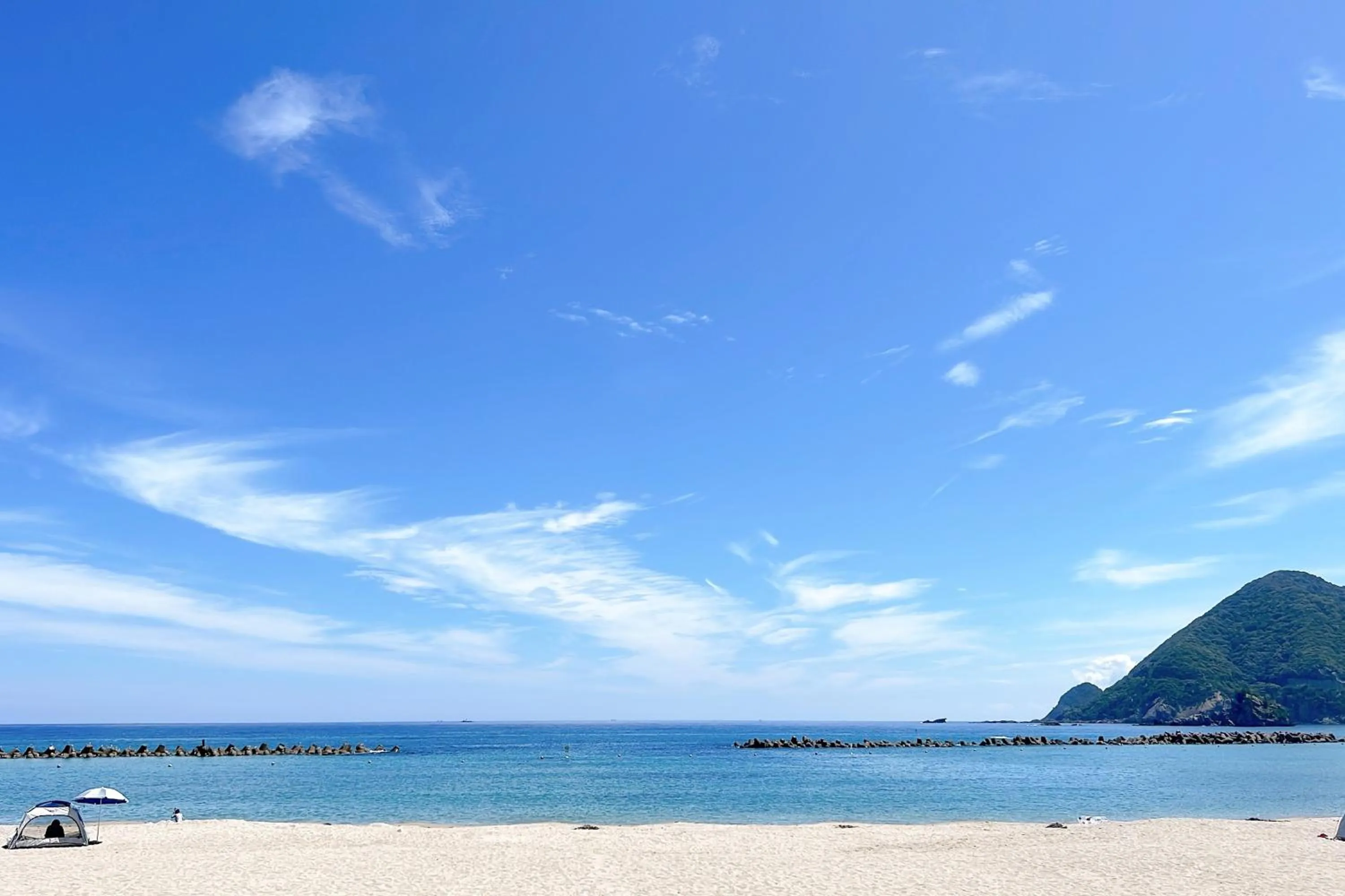 Beach in Okukinosaki Seaside Hotel