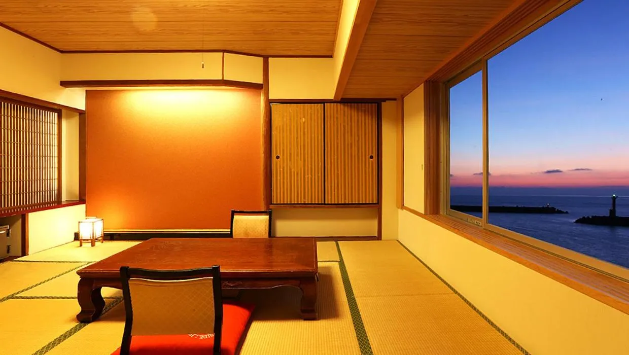 Photo of the whole room in Okukinosaki Seaside Hotel