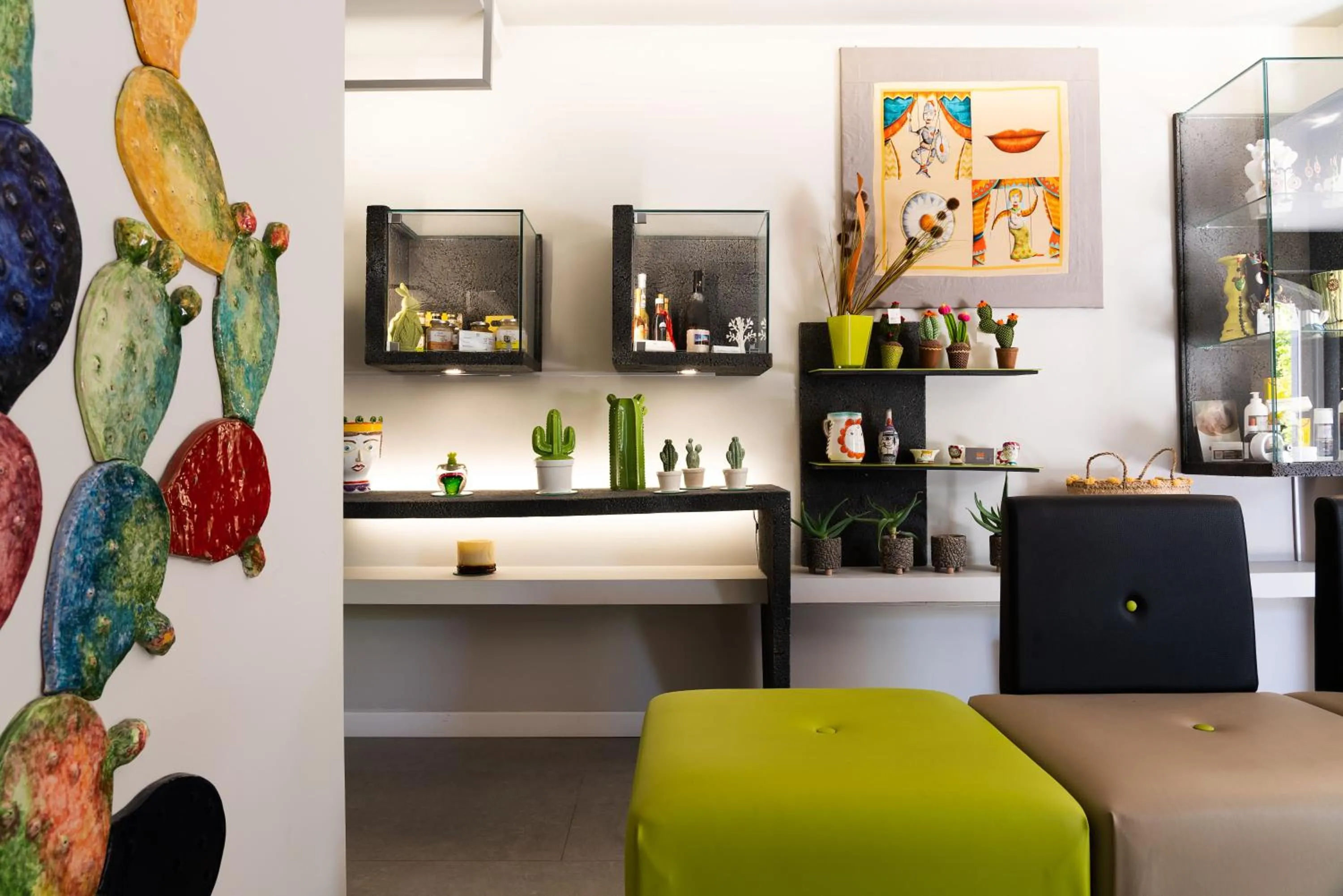 Communal lounge/ TV room in Kepos Etna Relais & Exclusive Spa