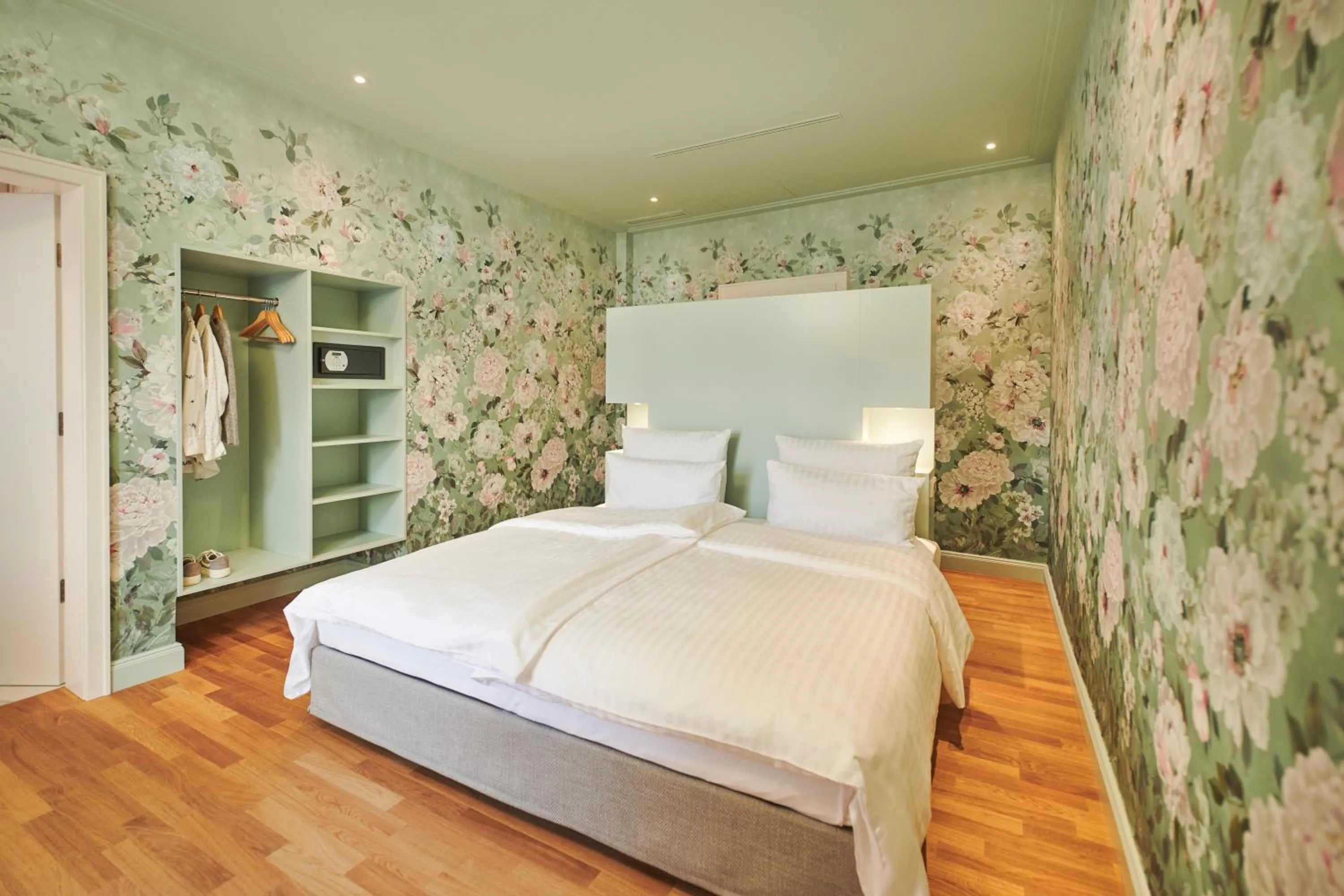 Bed in MOMA1890 Boutique Hotel