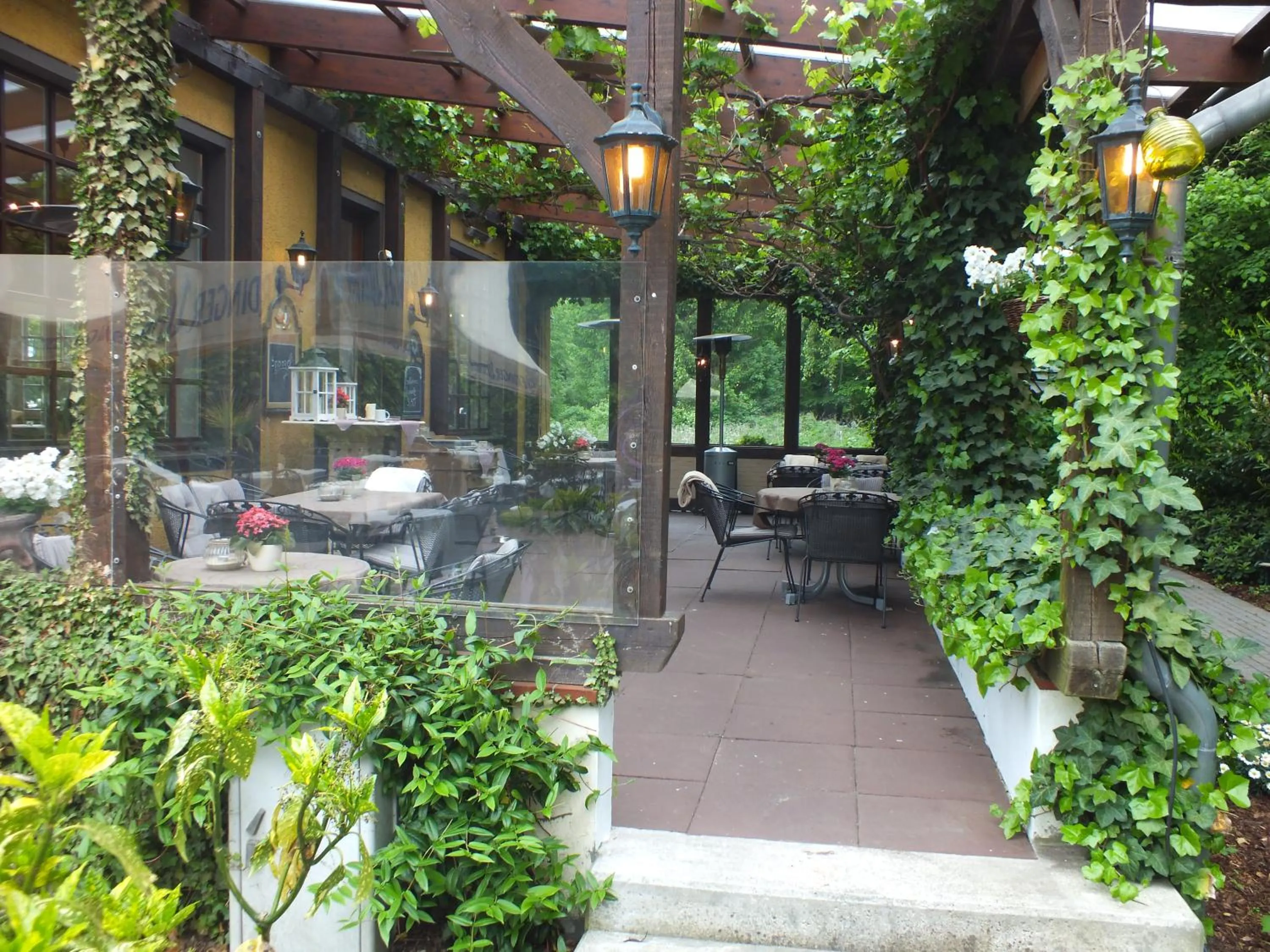 Balcony/Terrace in Hotel Holter Schloßkrug
