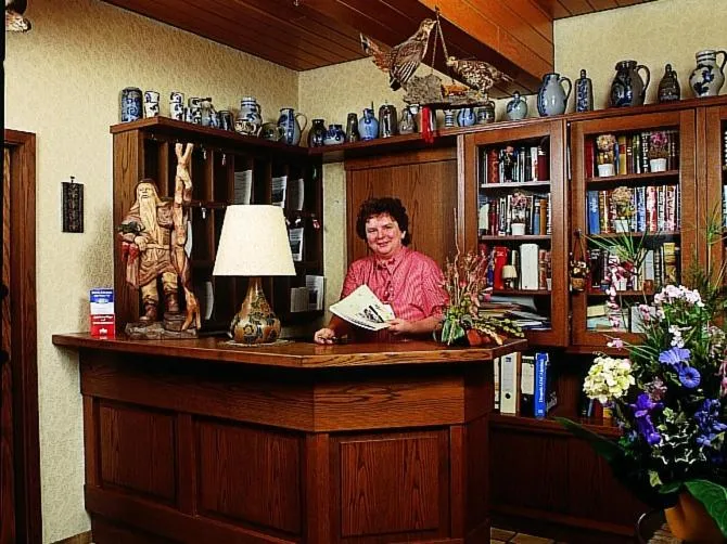 Lobby or reception in Pension Waldesruh