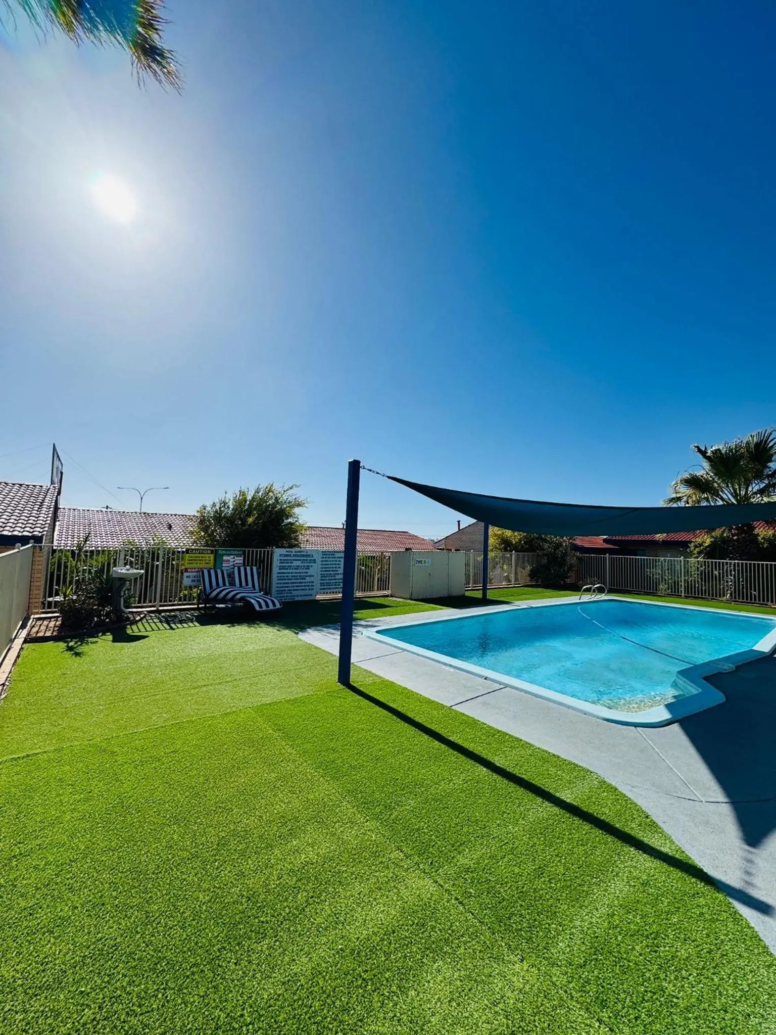 Swimming pool in Ocean View Villas