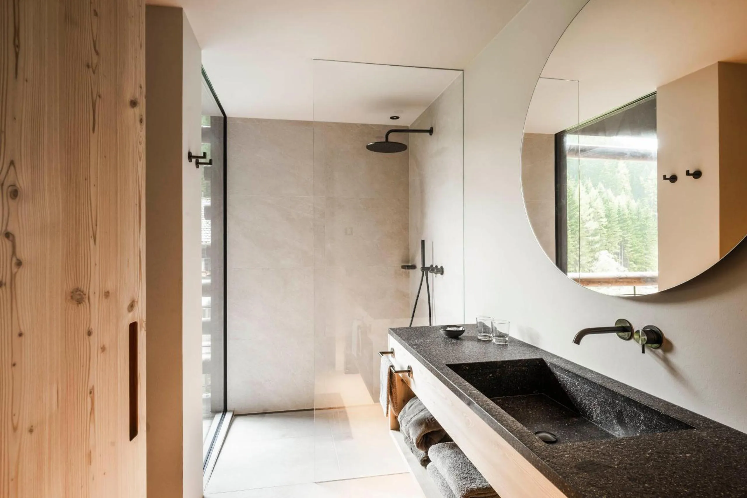 Bathroom in Hotel Jaufentalerhof