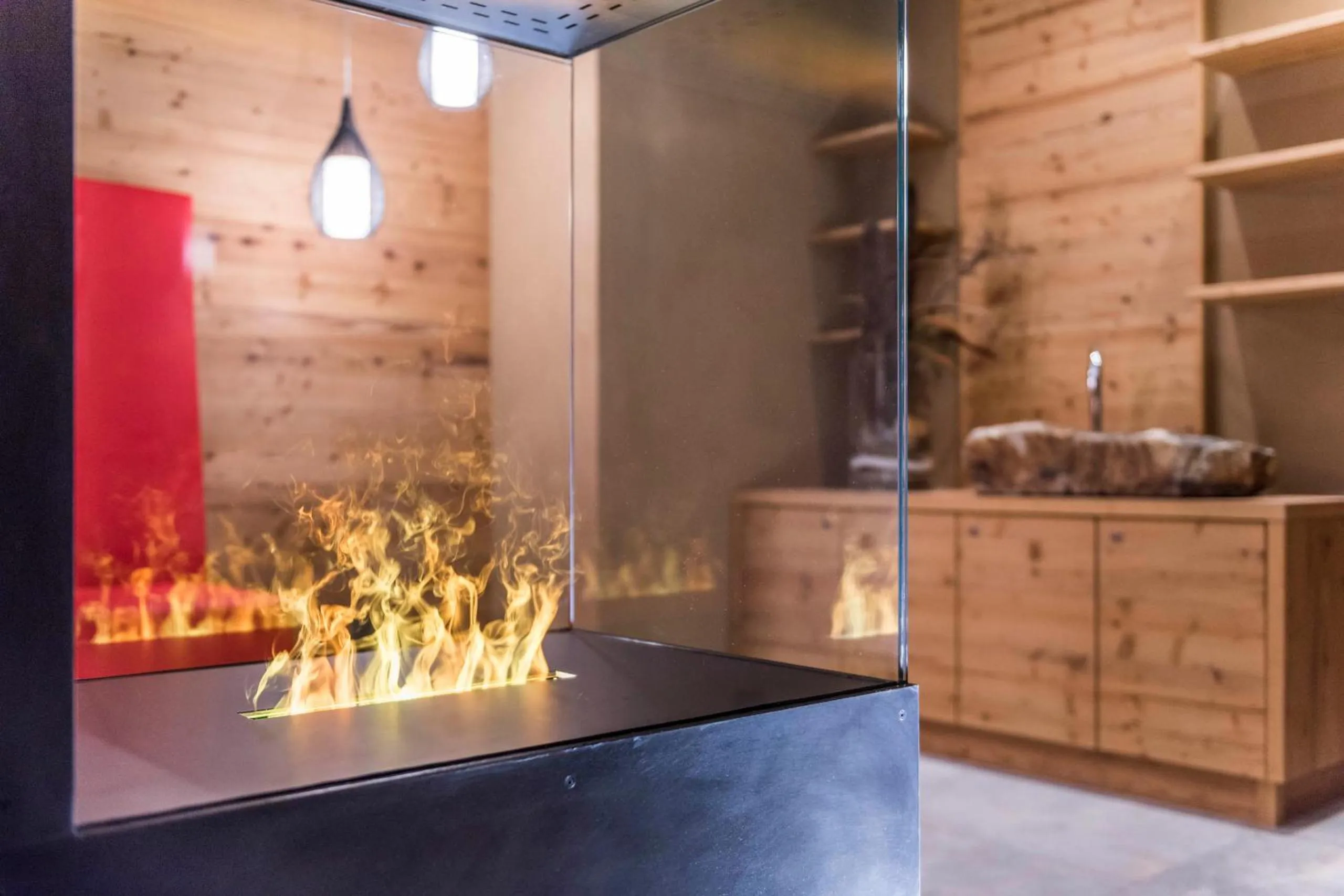 Sauna in Hotel Jaufentalerhof