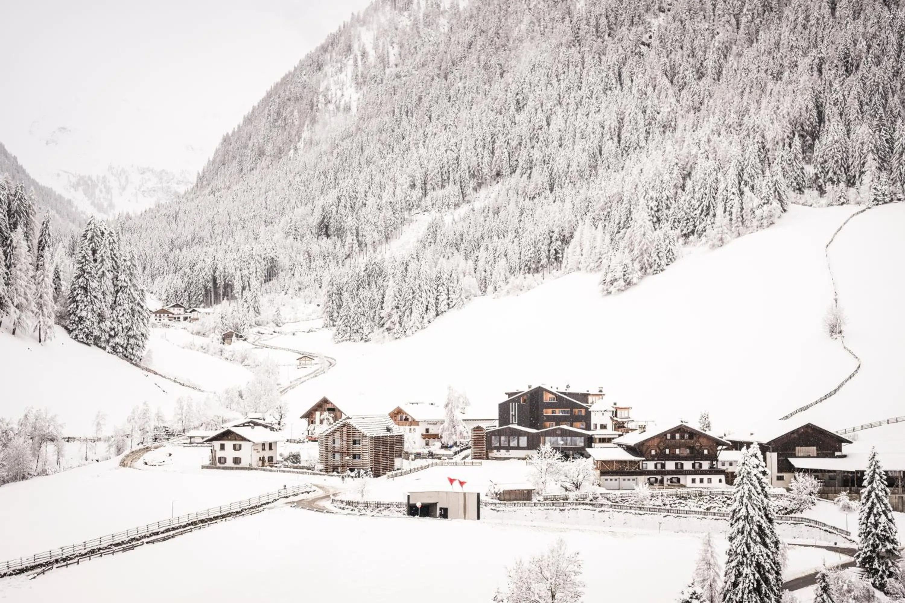 Property building in Hotel Jaufentalerhof