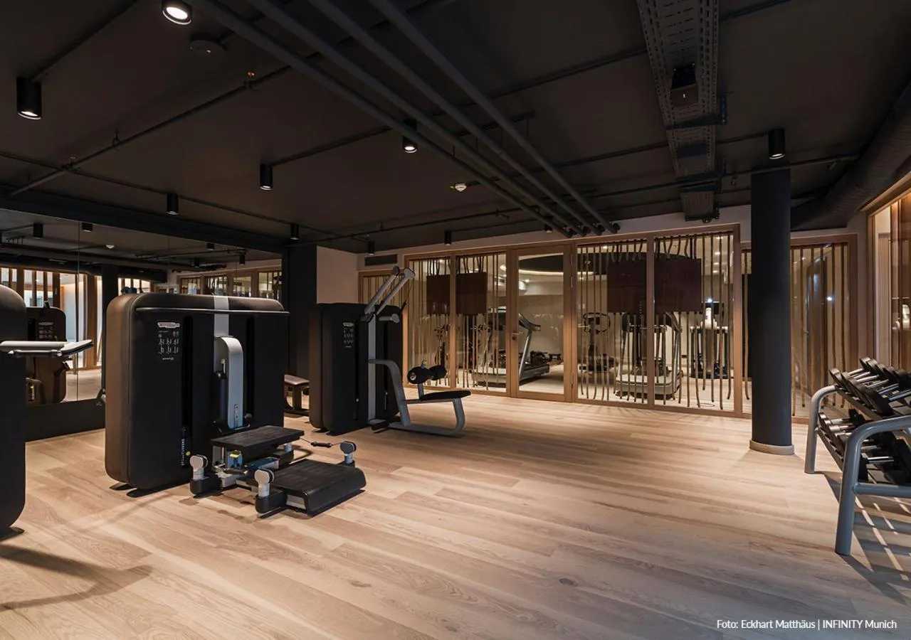 Fitness centre/facilities in Infinity Hotel & Conference Resort Munich