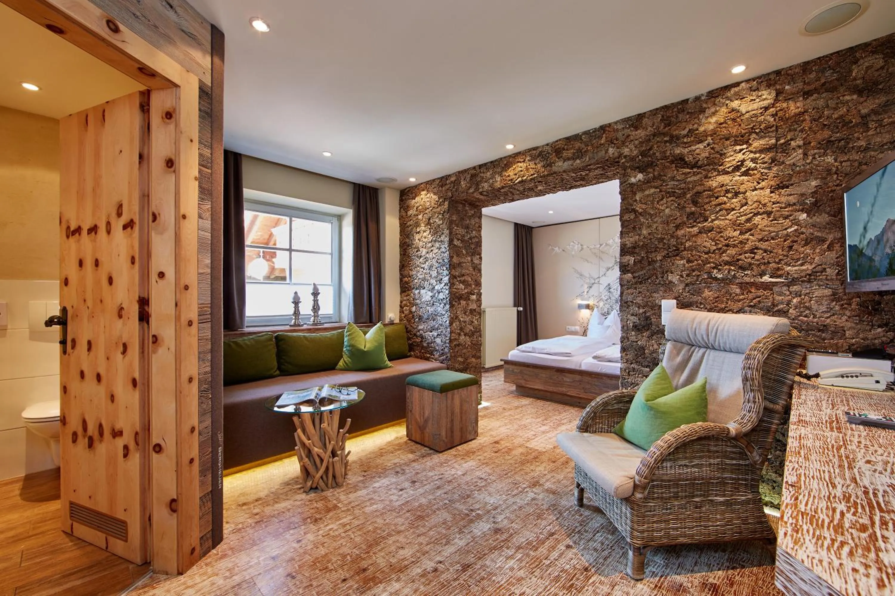 Living room, Bed in Landhotel zum Bad