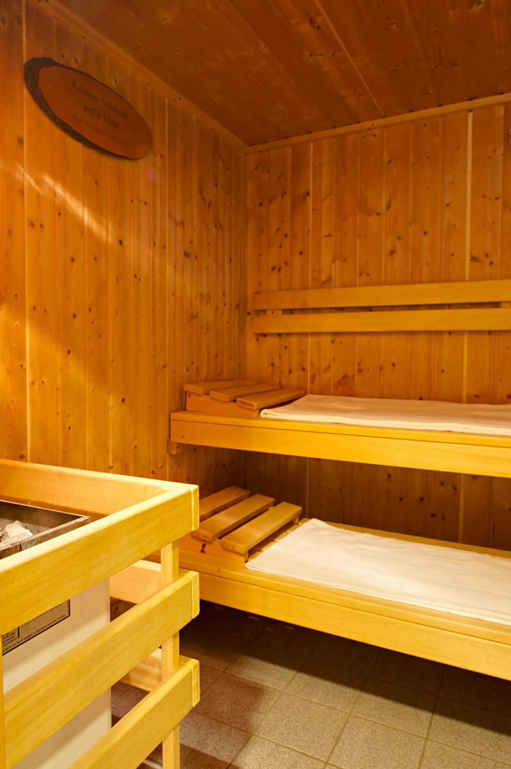 Sauna, Bed in BSW Ferienhotel Lindenbach