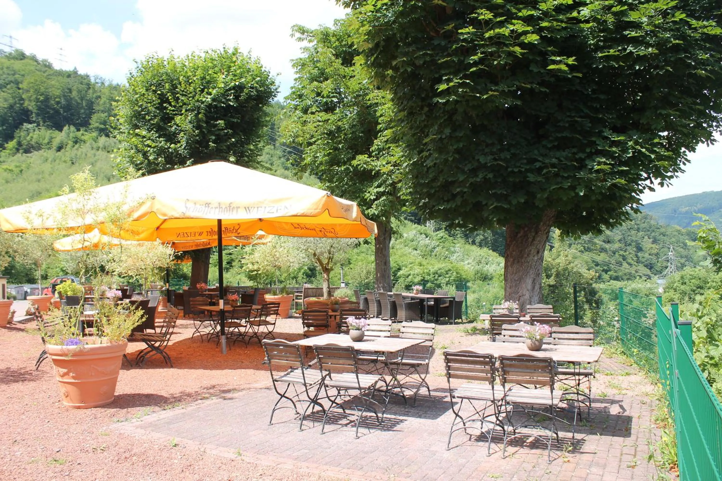 Garden in BSW Ferienhotel Lindenbach