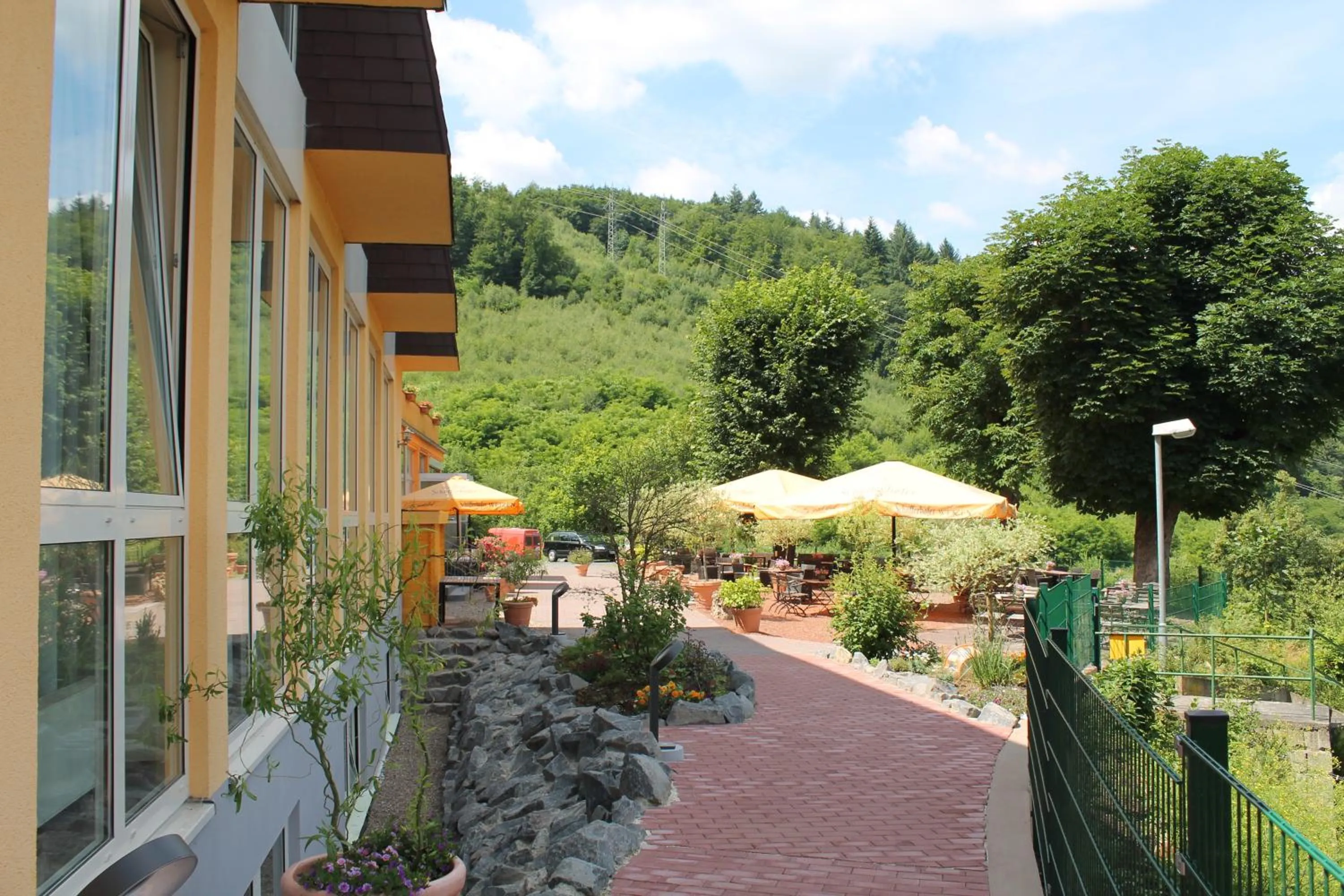 Garden in BSW Ferienhotel Lindenbach